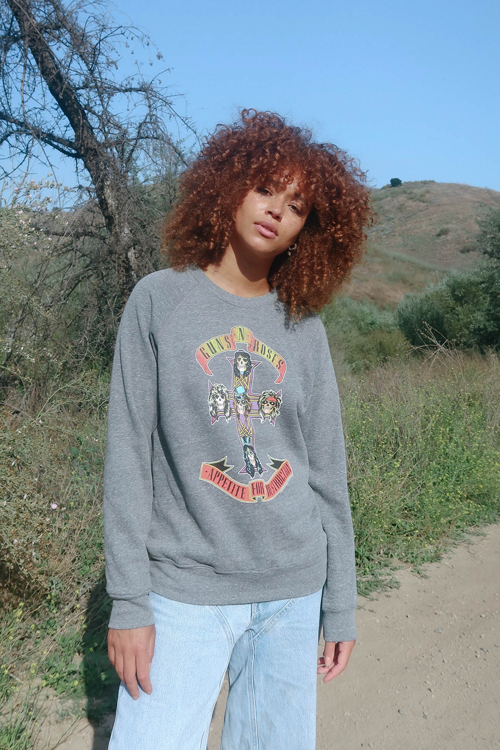 Guns N Roses Appetite for Destruction Fleece Sweatshirt by People of Leisure