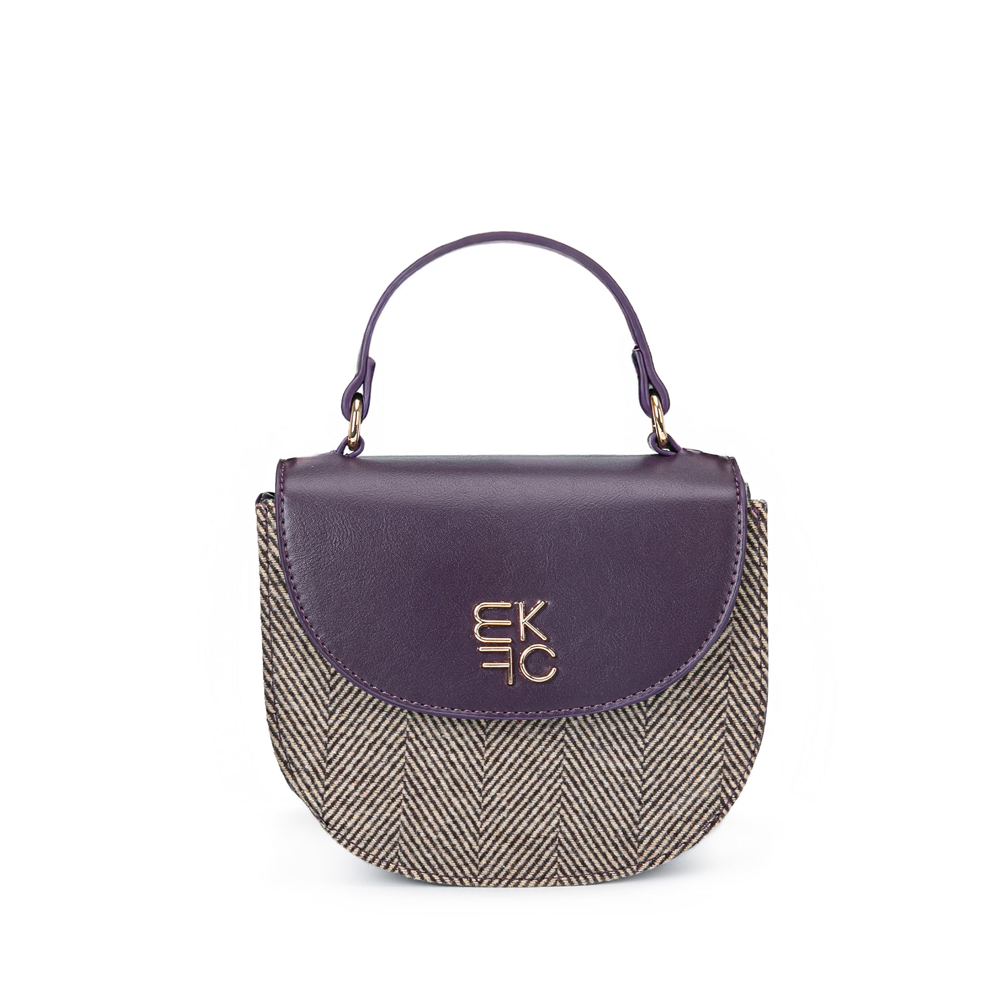 Heloise Herringbone Crossbody Bag by MKF Collection by Mia K.