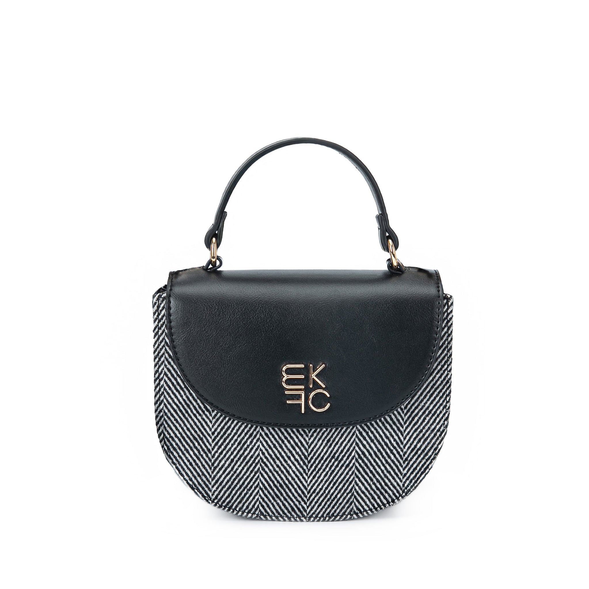 Heloise Herringbone Crossbody Bag by MKF Collection by Mia K.