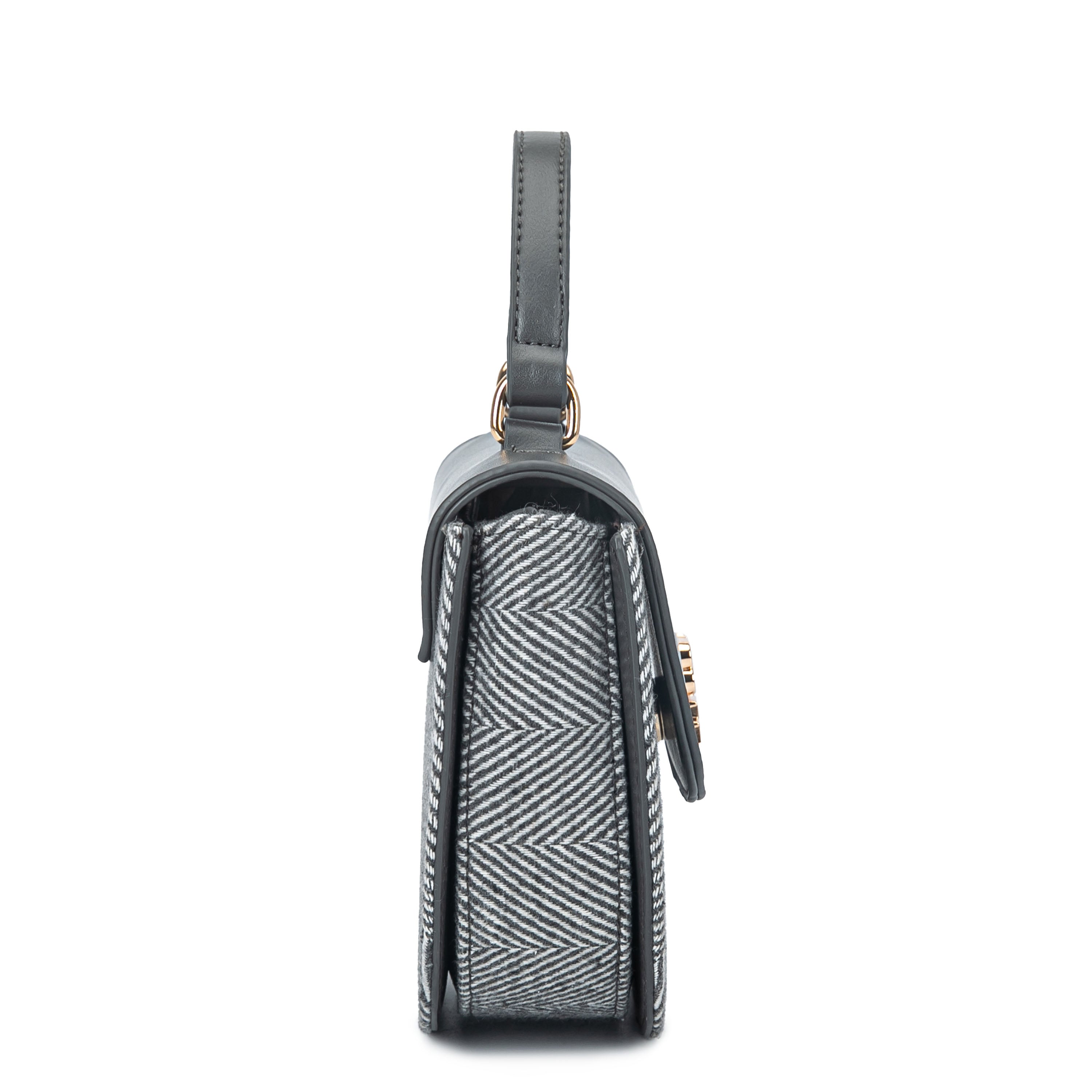 Heloise Herringbone Crossbody Bag by MKF Collection by Mia K.