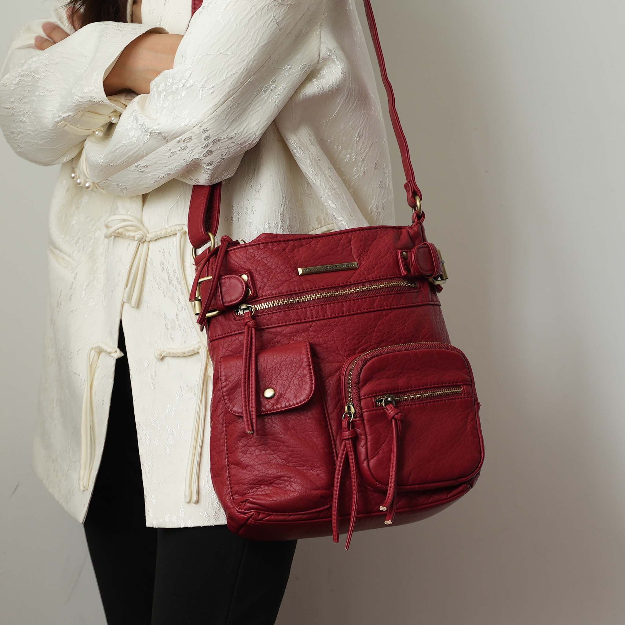 Vintage Stiella Crossbody Bag by MKF Collection by Mia K.