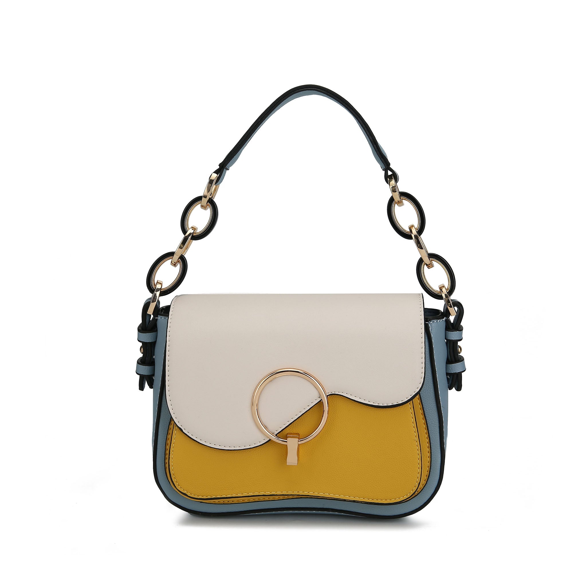 MKF Collection by Mia K. Women's Fantasia Shouder Bag for Women PU Leather Pocketbook Handbag Medium Side Messenger Purse by MKF Collection by Mia K.