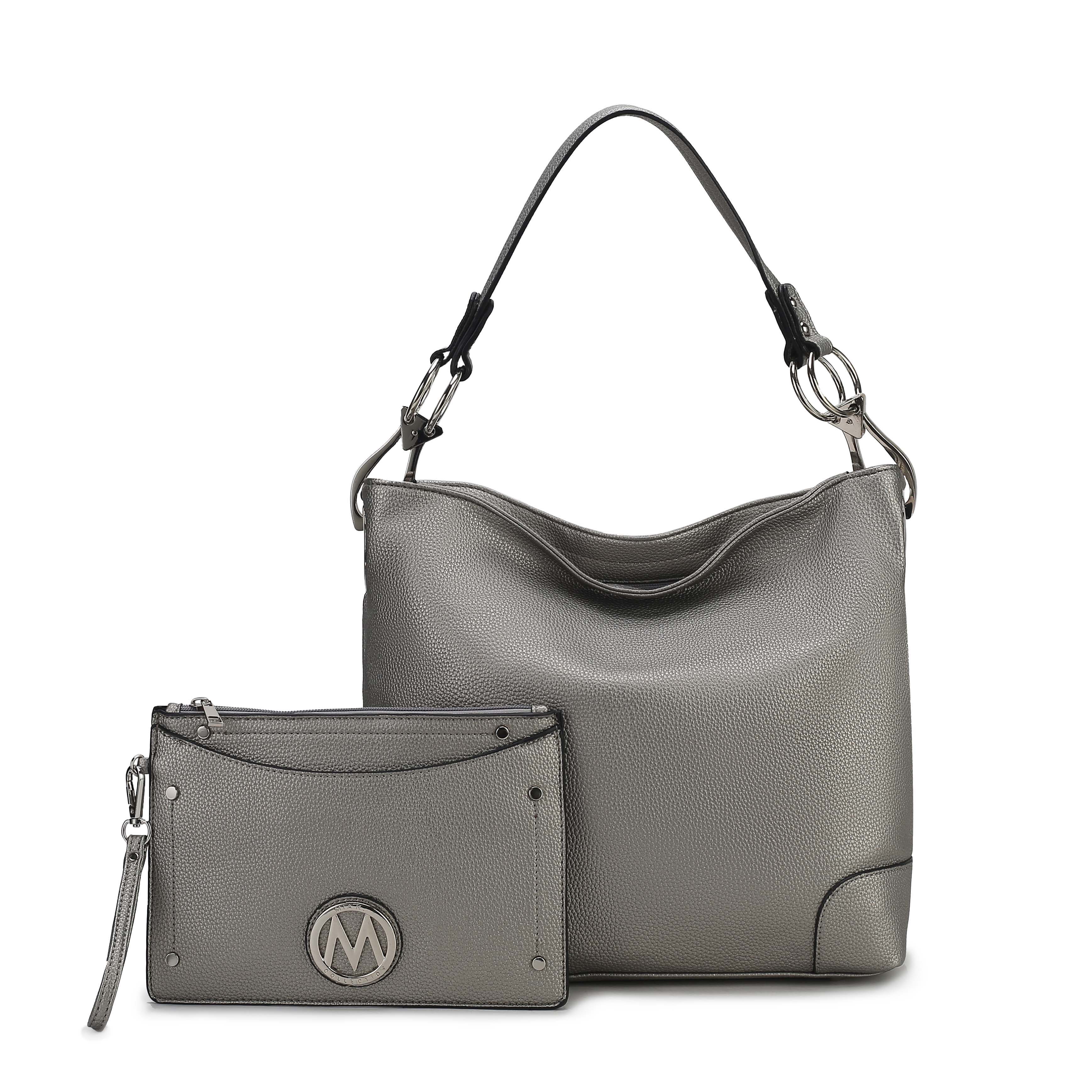 Viviana Hobo Bag and Wristlet Set by MKF Collection by Mia K.