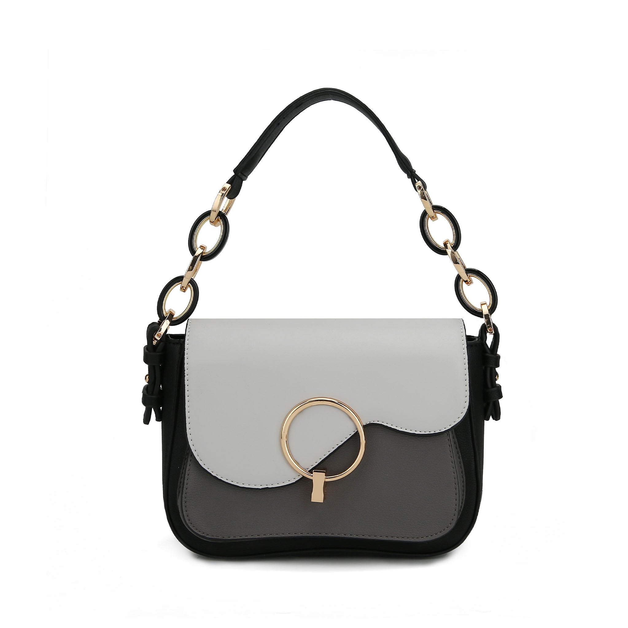 MKF Collection by Mia K. Women's Fantasia Shouder Bag for Women PU Leather Pocketbook Handbag Medium Side Messenger Purse by MKF Collection by Mia K.