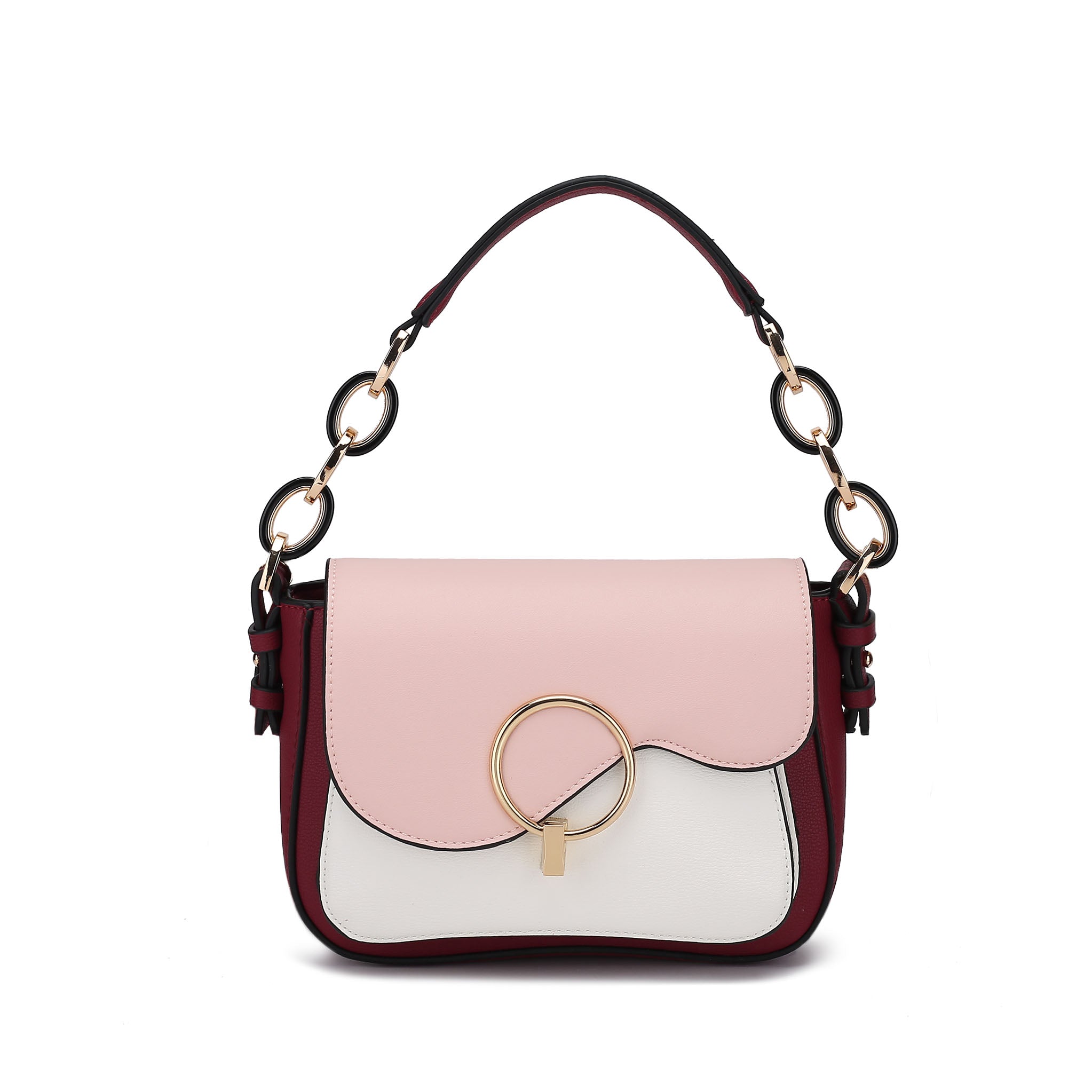 MKF Collection by Mia K. Women's Fantasia Shouder Bag for Women PU Leather Pocketbook Handbag Medium Side Messenger Purse by MKF Collection by Mia K.