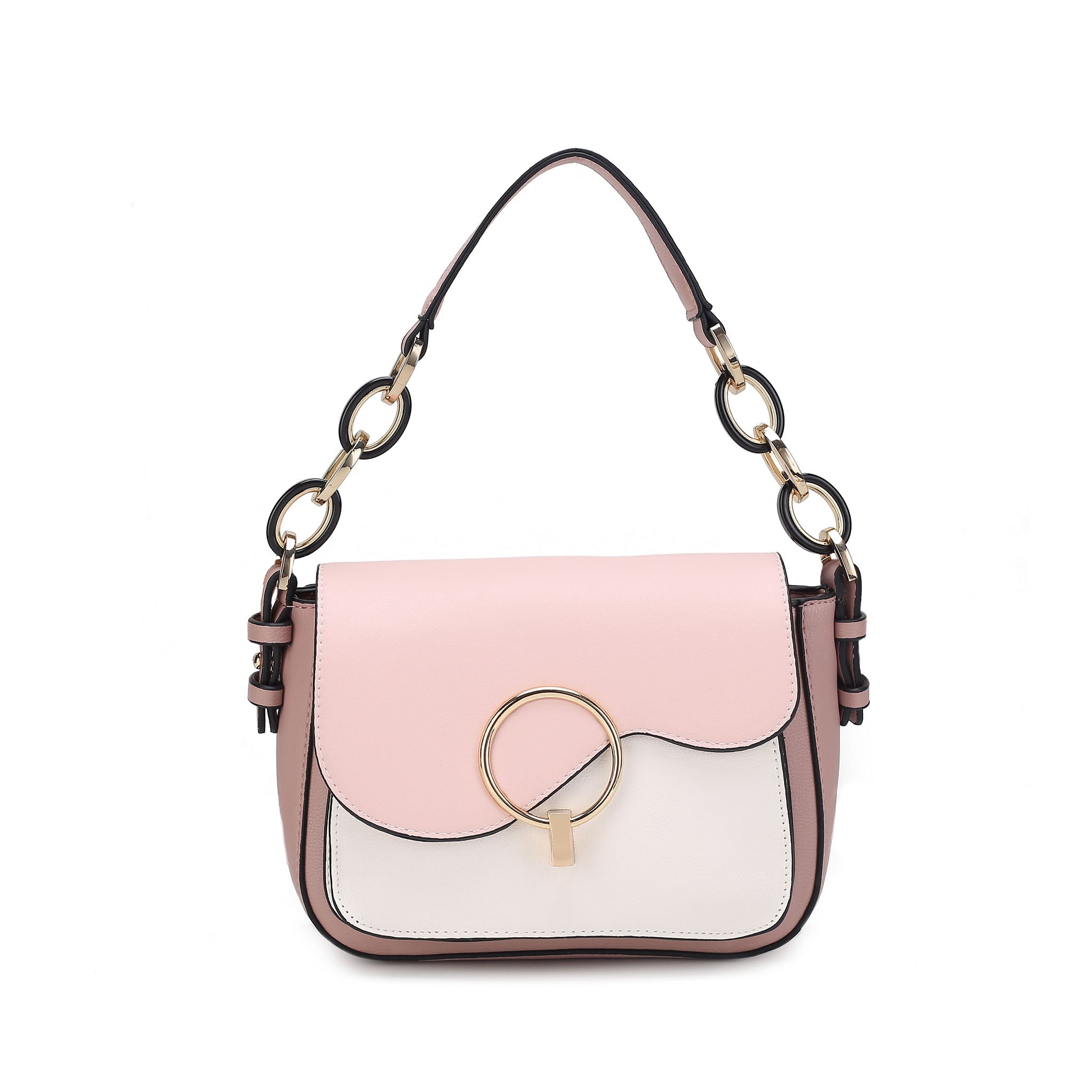 MKF Collection by Mia K. Women's Fantasia Shouder Bag for Women PU Leather Pocketbook Handbag Medium Side Messenger Purse by MKF Collection by Mia K.