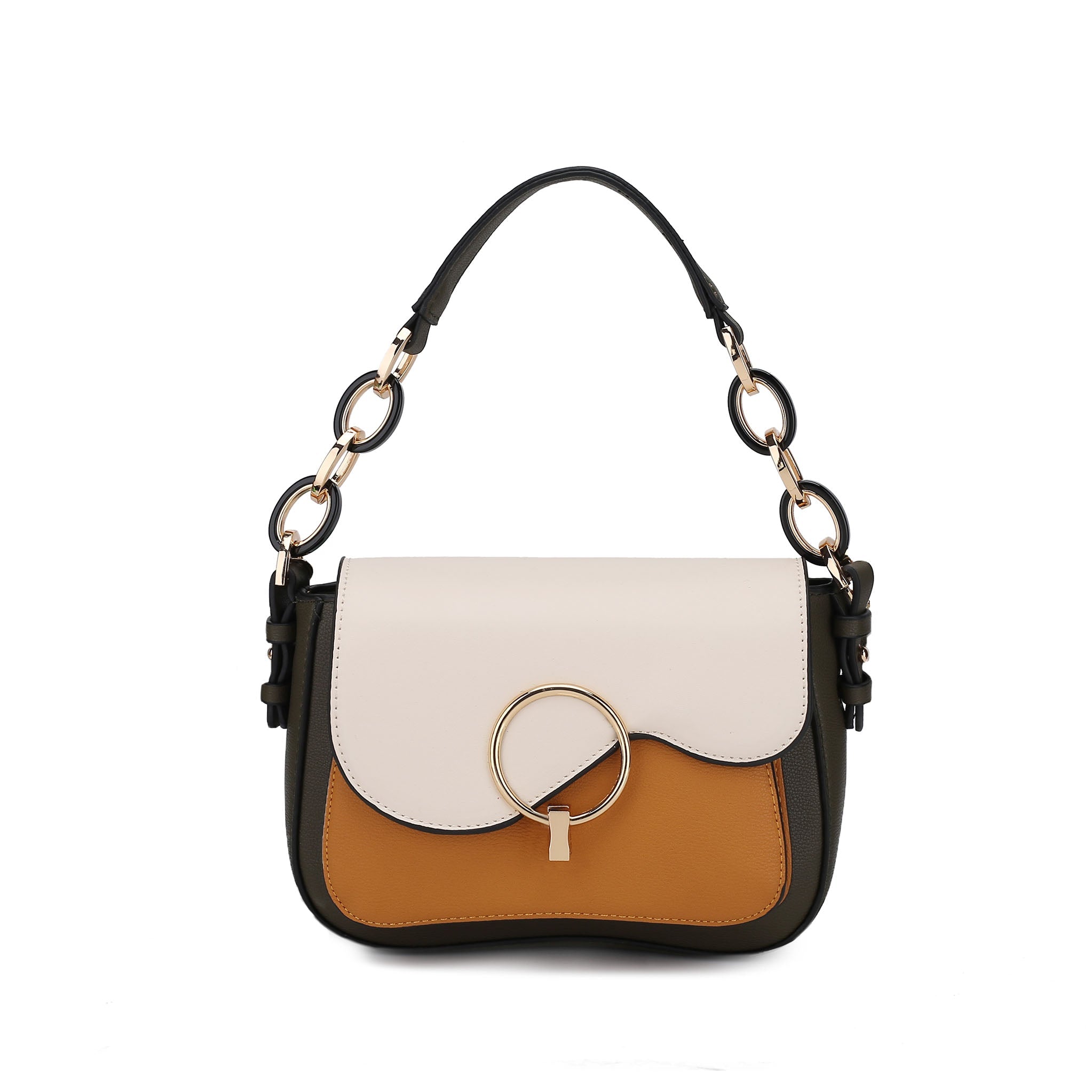 MKF Collection by Mia K. Women's Fantasia Shouder Bag for Women PU Leather Pocketbook Handbag Medium Side Messenger Purse by MKF Collection by Mia K.