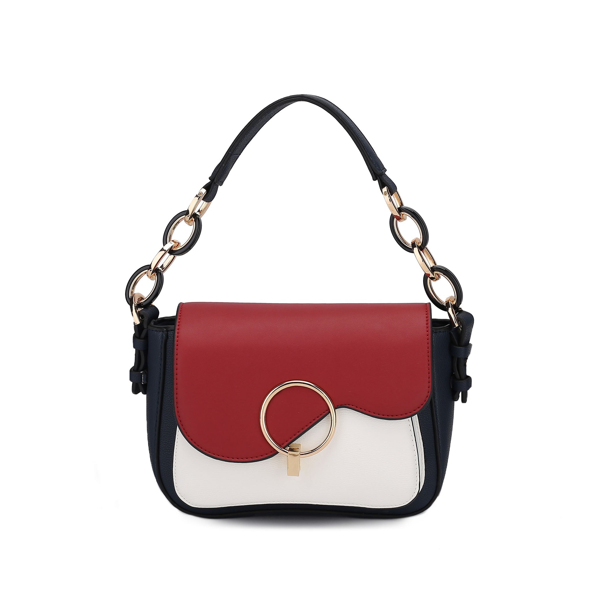 MKF Collection by Mia K. Women's Fantasia Shouder Bag for Women PU Leather Pocketbook Handbag Medium Side Messenger Purse by MKF Collection by Mia K.