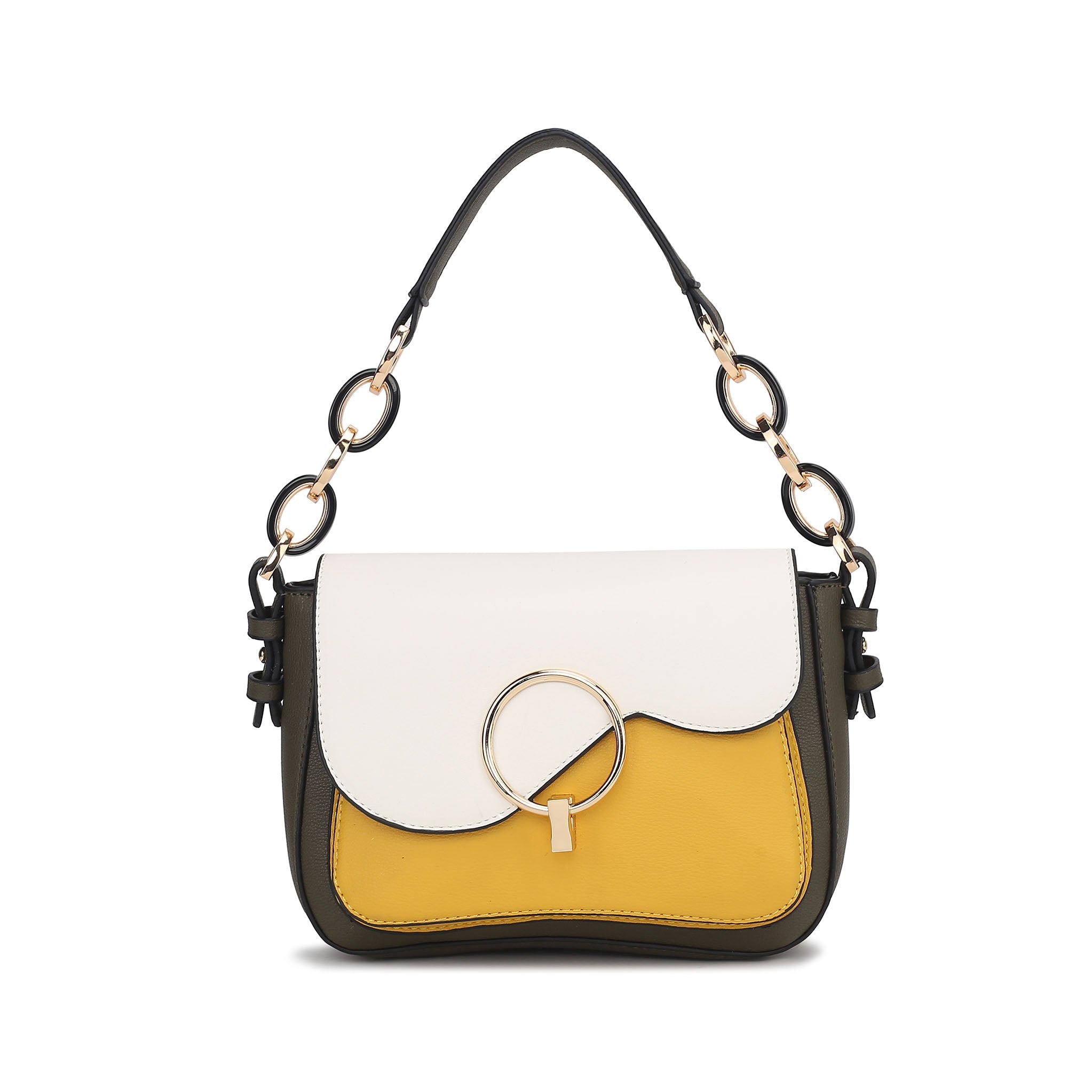 MKF Collection by Mia K. Women's Fantasia Shouder Bag for Women PU Leather Pocketbook Handbag Medium Side Messenger Purse by MKF Collection by Mia K.