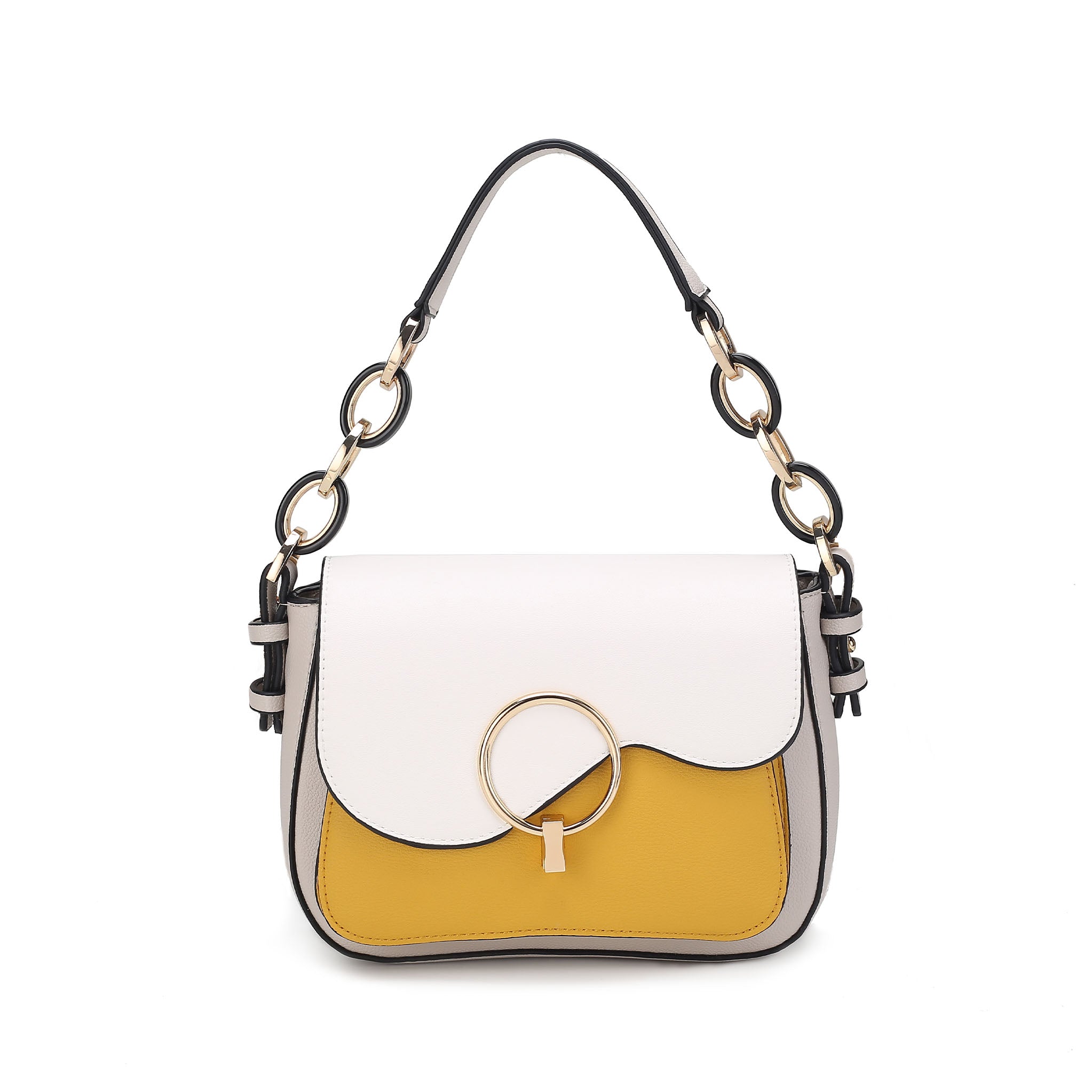 MKF Collection by Mia K. Women's Fantasia Shouder Bag for Women PU Leather Pocketbook Handbag Medium Side Messenger Purse by MKF Collection by Mia K.