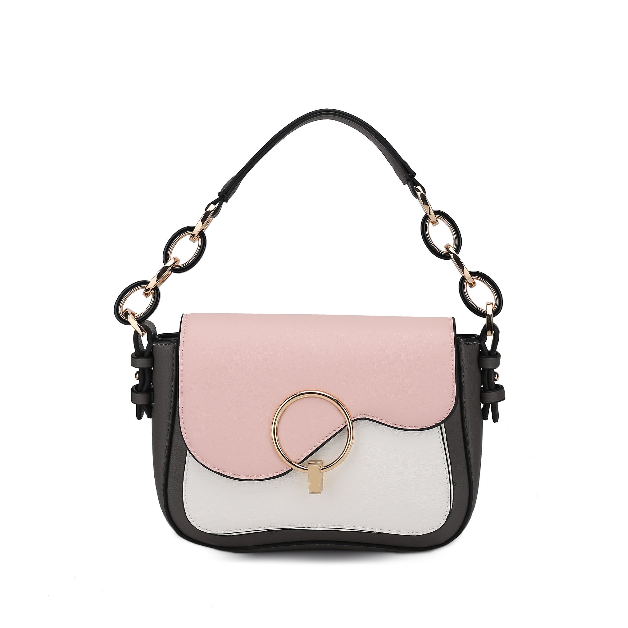 MKF Collection by Mia K. Women's Fantasia Shouder Bag for Women PU Leather Pocketbook Handbag Medium Side Messenger Purse by MKF Collection by Mia K.