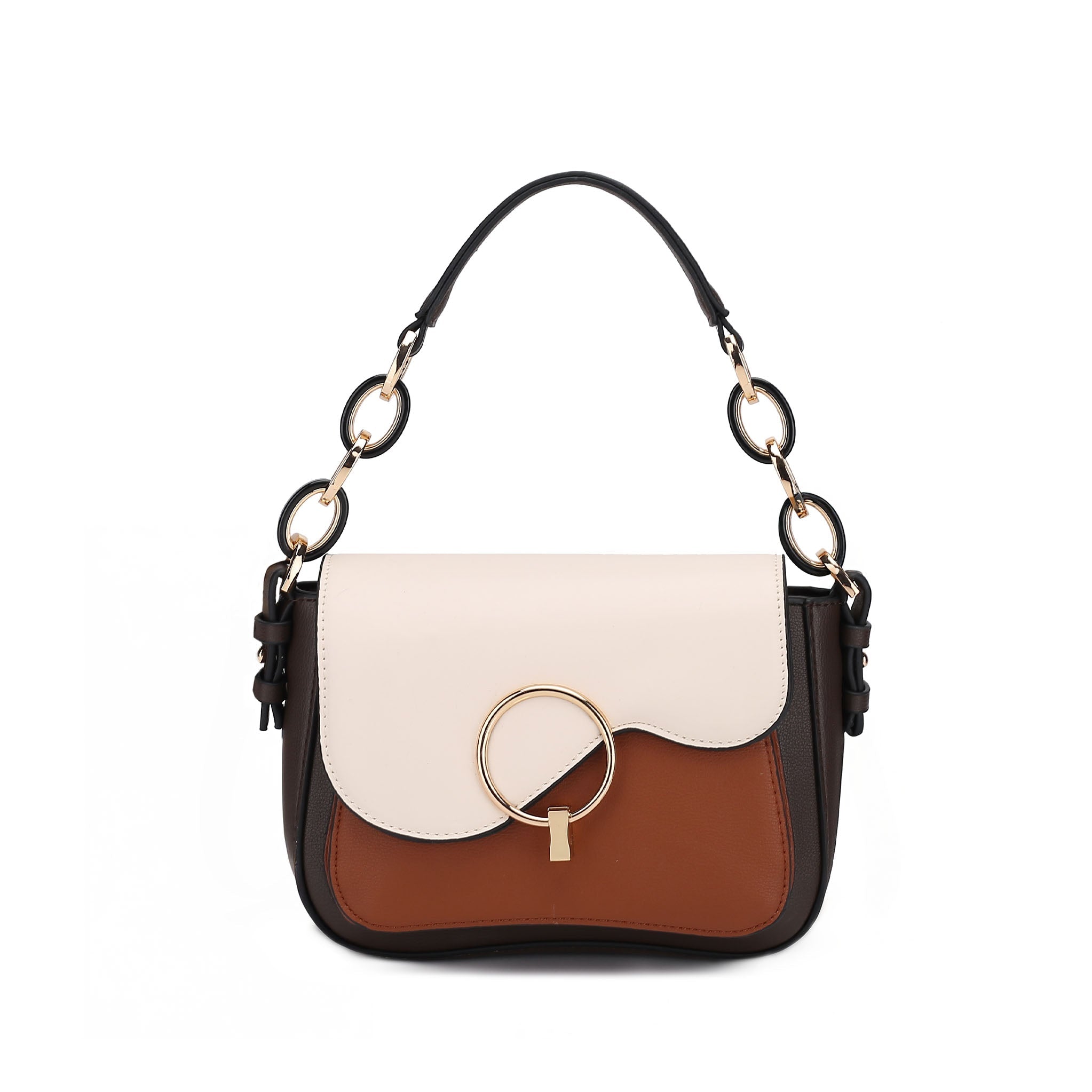 MKF Collection by Mia K. Women's Fantasia Shouder Bag for Women PU Leather Pocketbook Handbag Medium Side Messenger Purse by MKF Collection by Mia K.