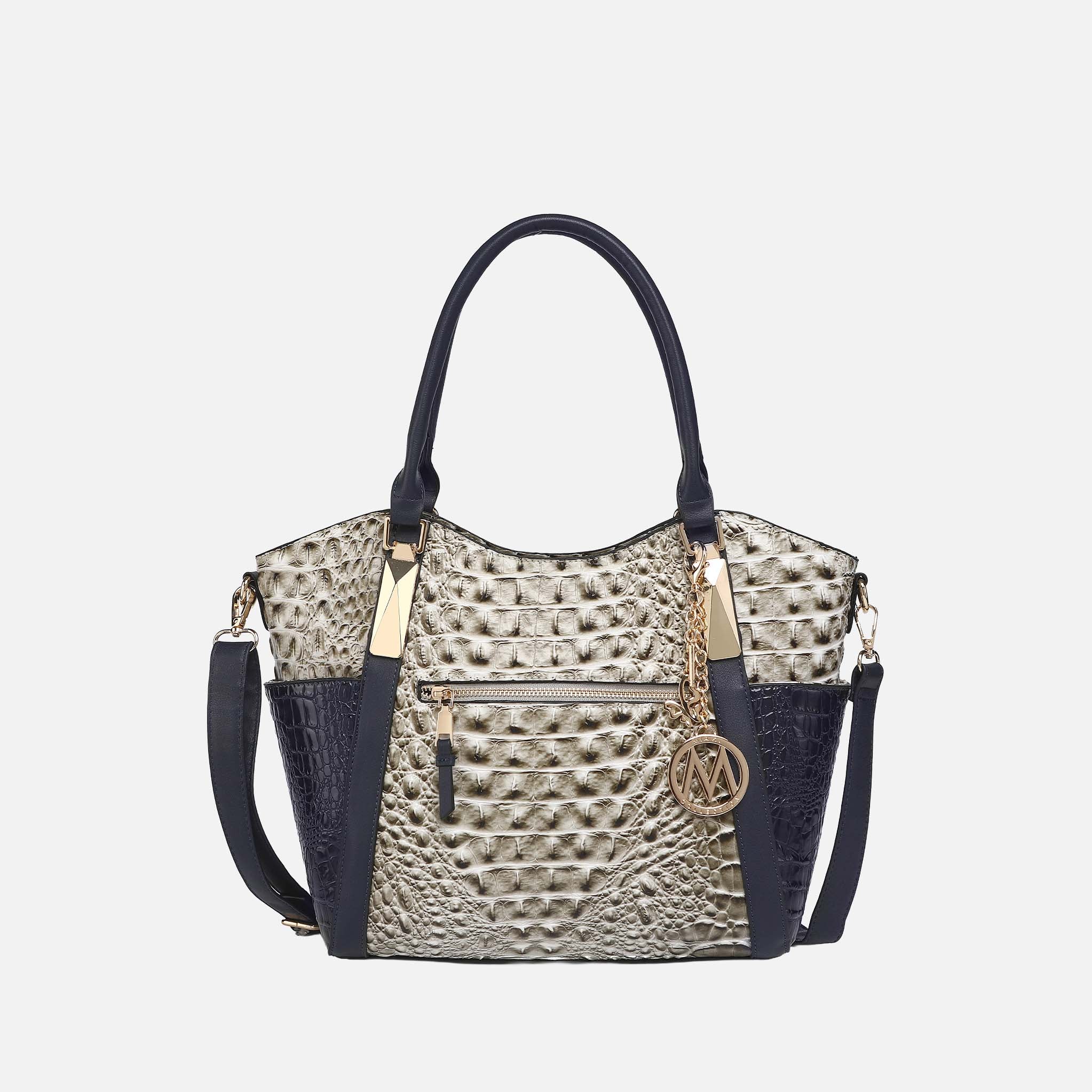 Janise Croc Tote handbag by MKF Collection by Mia K.