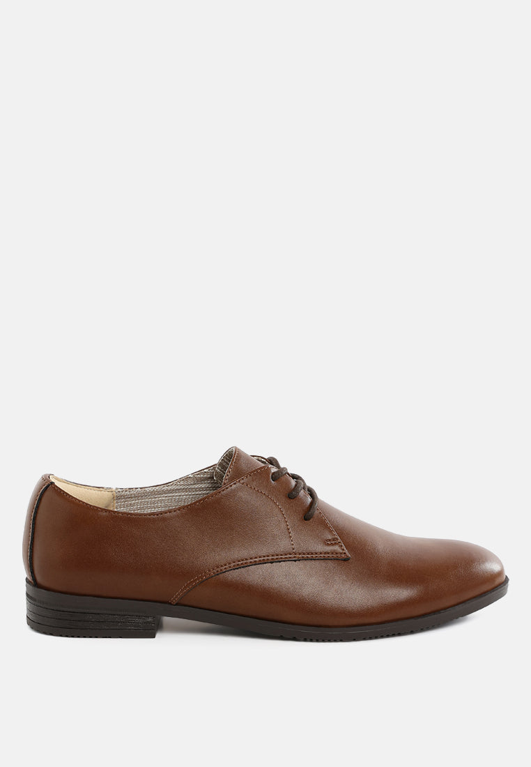 Men's Minimalist Derby Shoes by RAG
