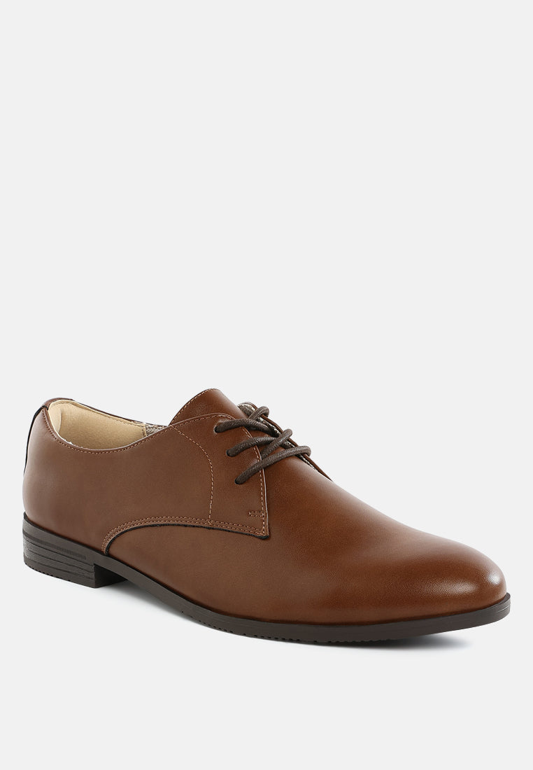 Men's Minimalist Derby Shoes by RAG
