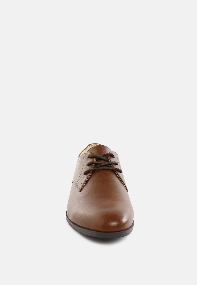Men's Minimalist Derby Shoes by RAG
