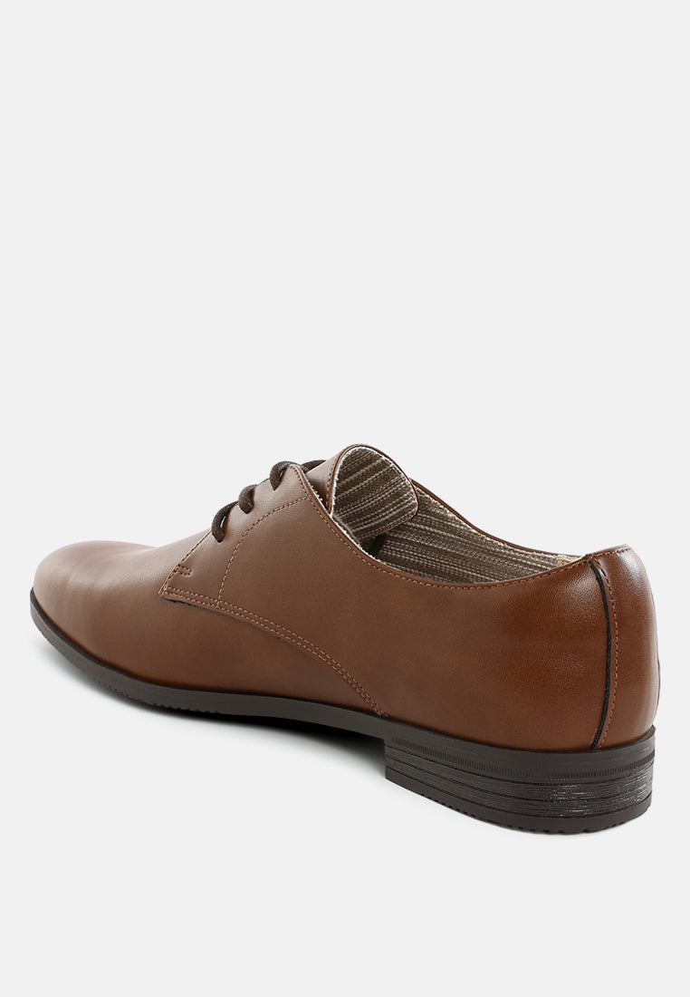Men's Minimalist Derby Shoes by RAG