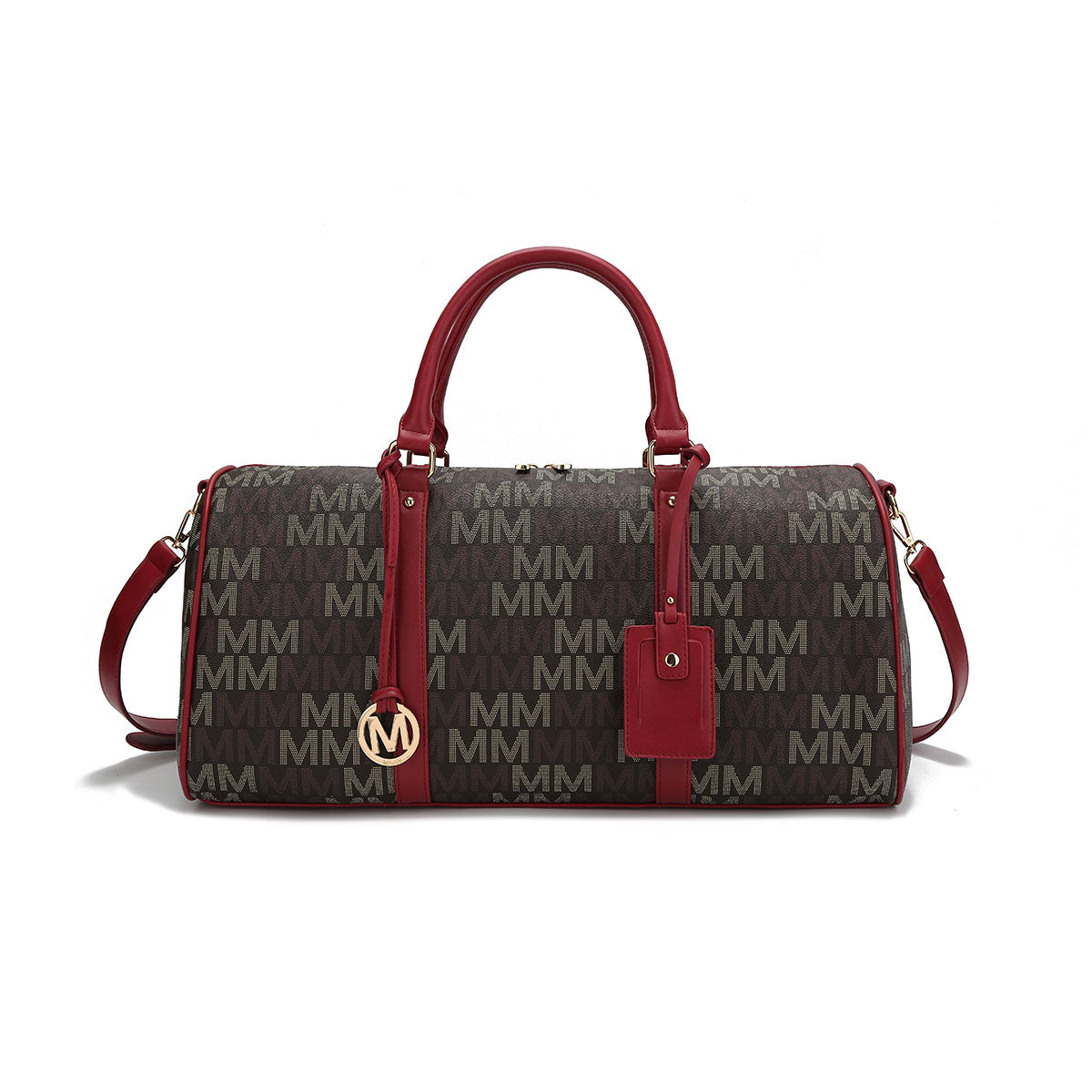 MKF Collection by Mia K. Jovani Signature Duffle bag Weekender Travel bag for womens by MKF Collection by Mia K.