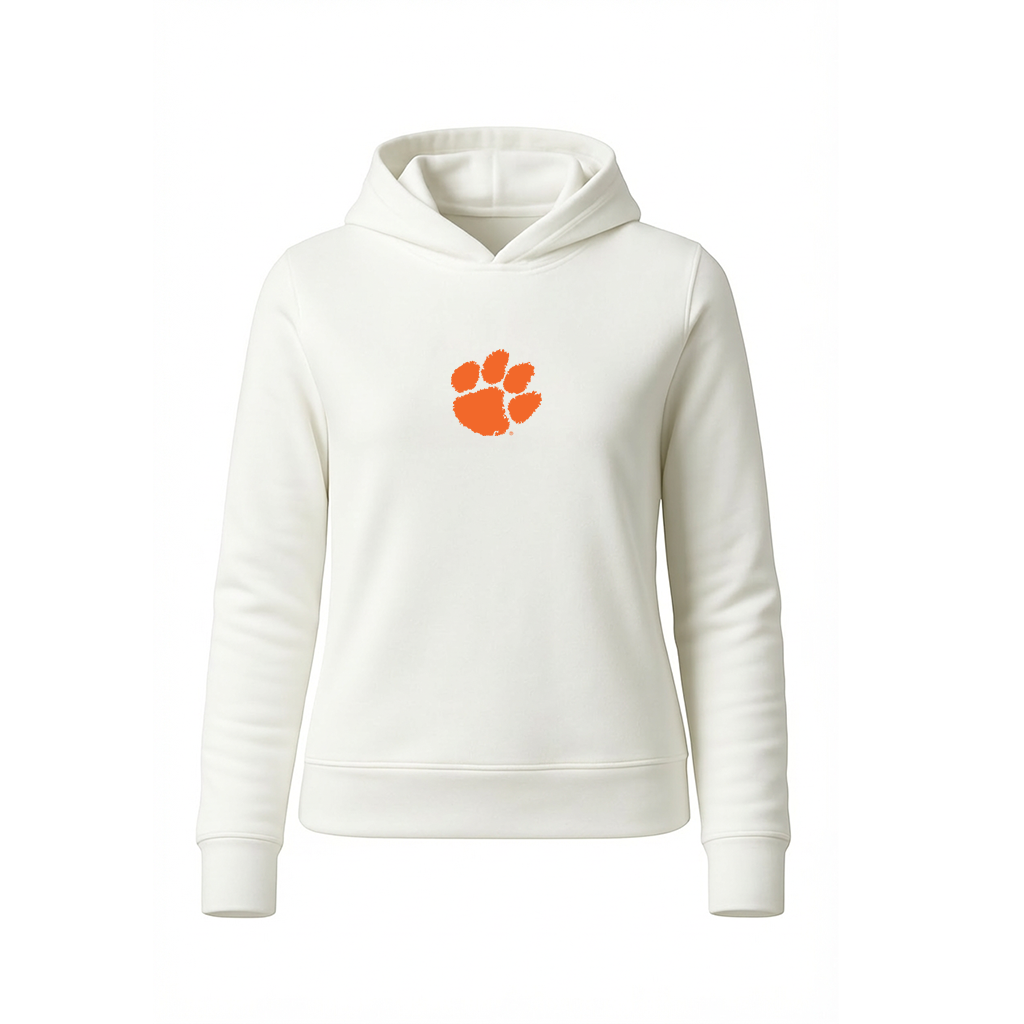 Relaxed Fit Waffle Hoodie Clemson by Kadi