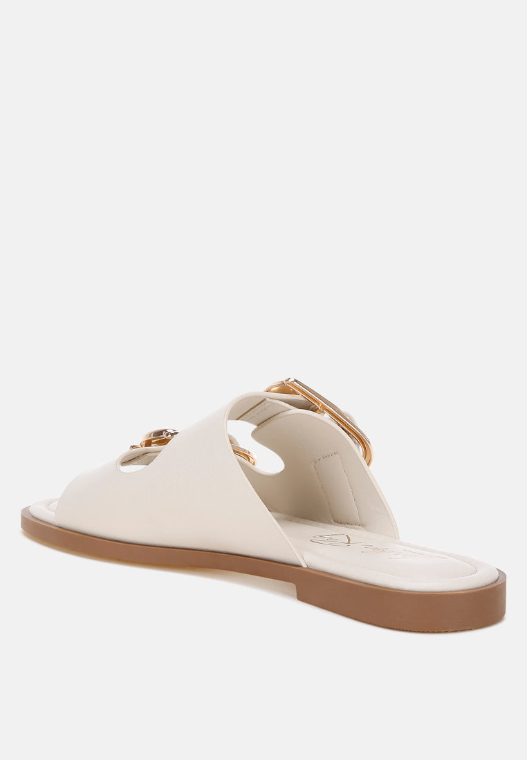 Amahi Dual Strap Slip-on Flats