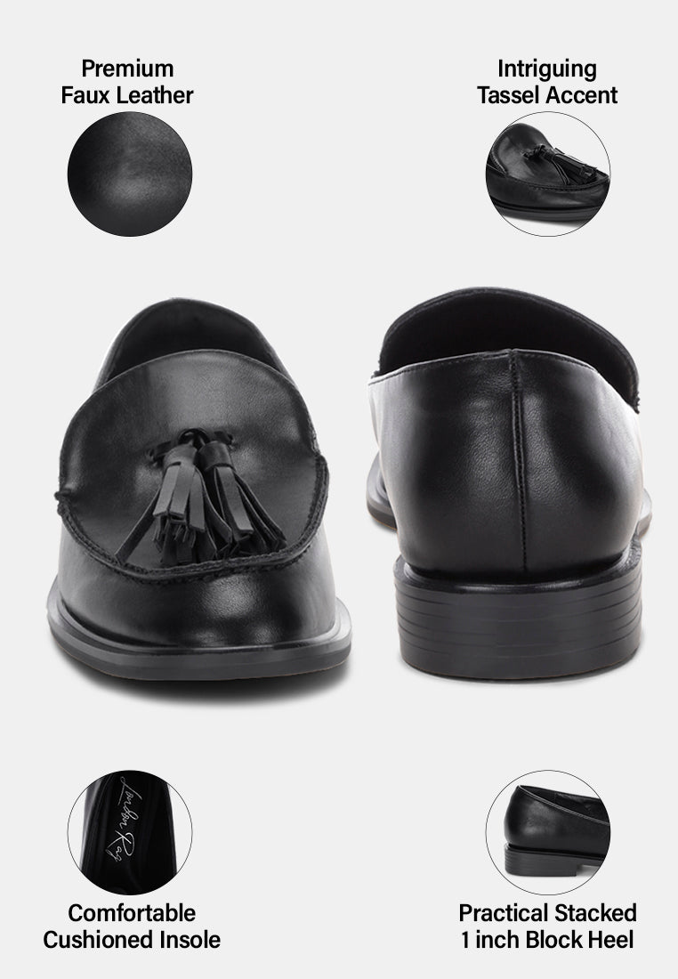 Atilia Tassel Detail Loafers