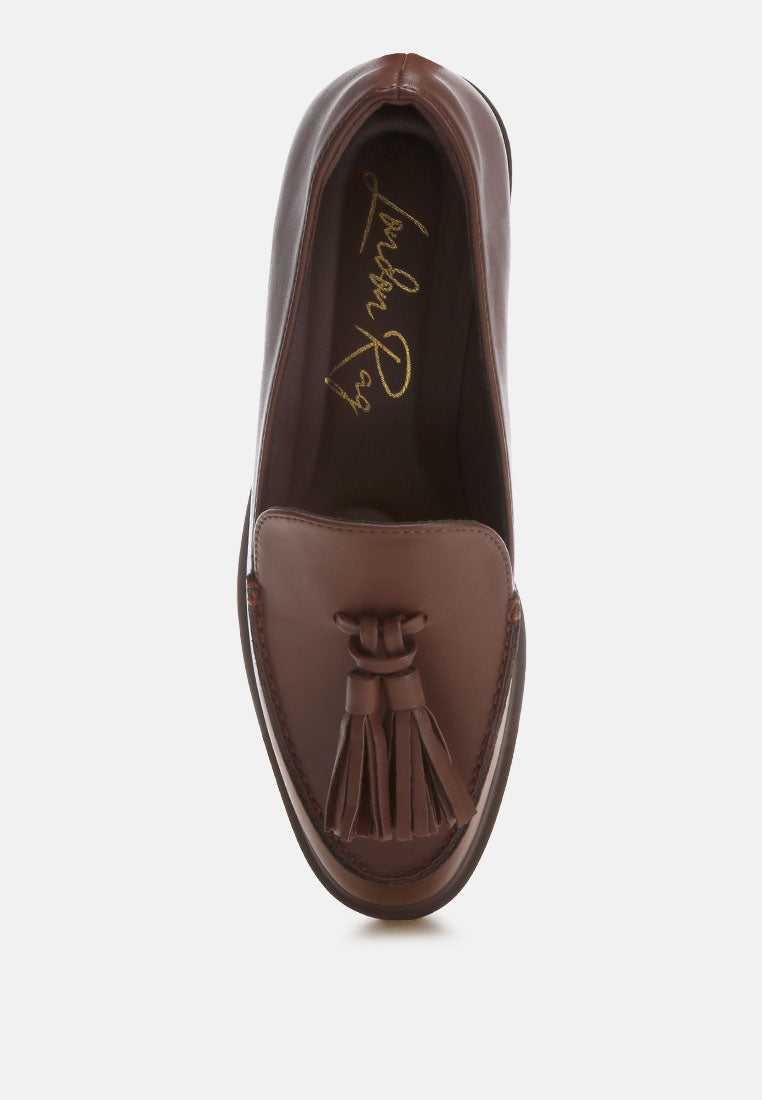 Atilia Tassel Detail Loafers