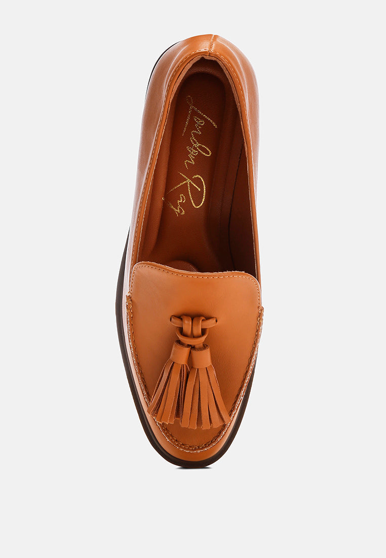 Atilia Tassel Detail Loafers