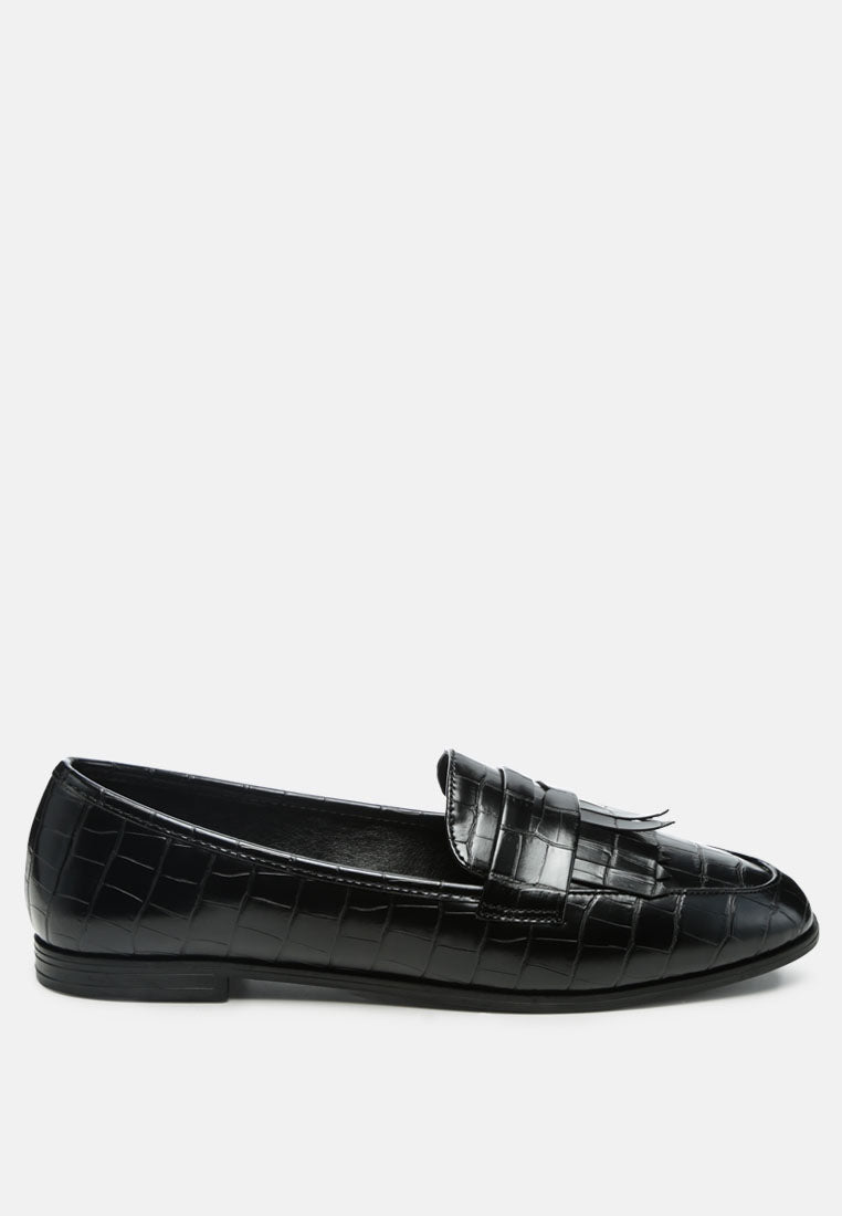 Black Patent Pu Everyday Loafer by RAG