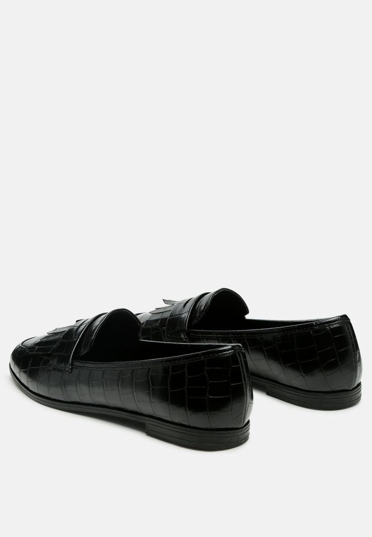 Black Patent Pu Everyday Loafer by RAG