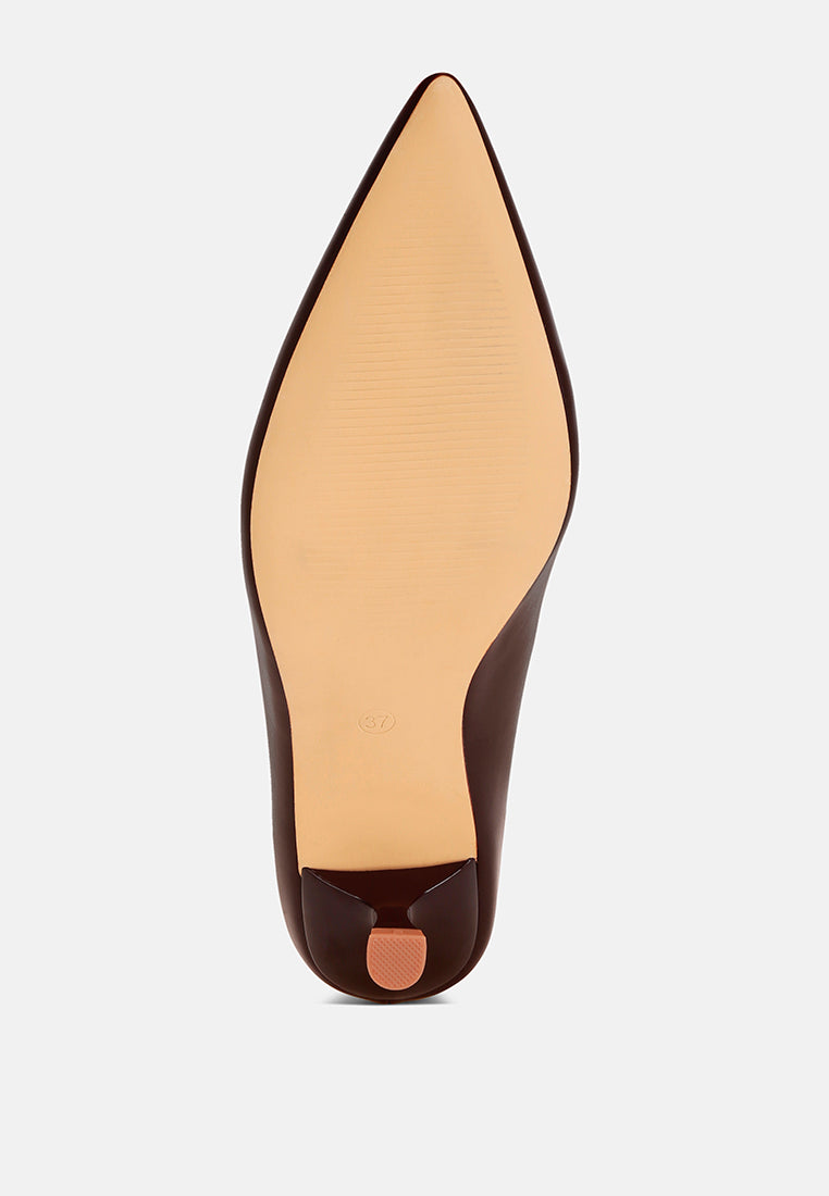 Blara Pointed Toe Pump Heels