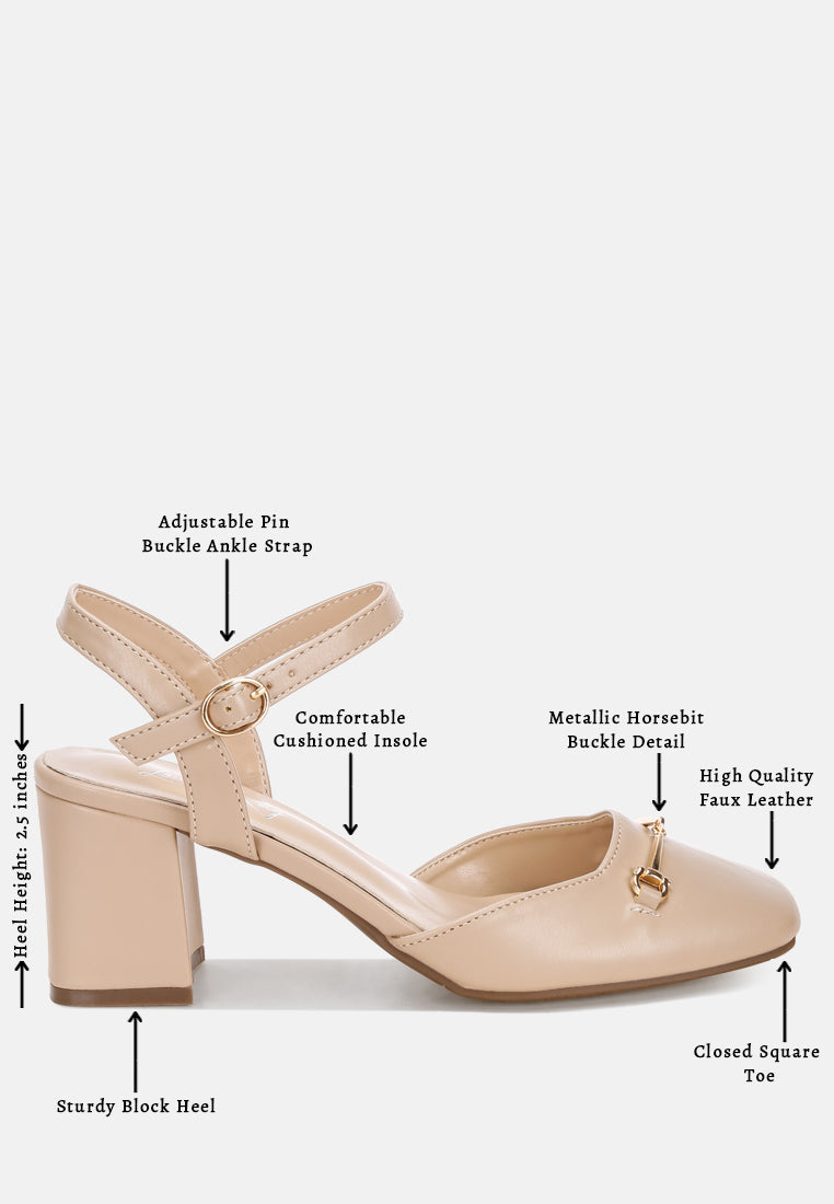 Blitz Close Toe Buckled Sandals