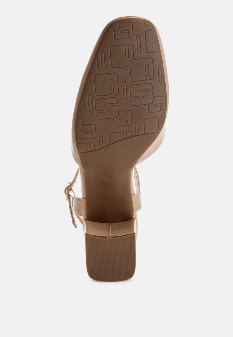 Blitz Close Toe Buckled Sandals
