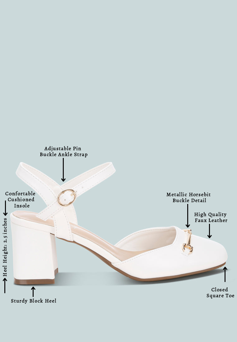 Blitz Close Toe Buckled Sandals