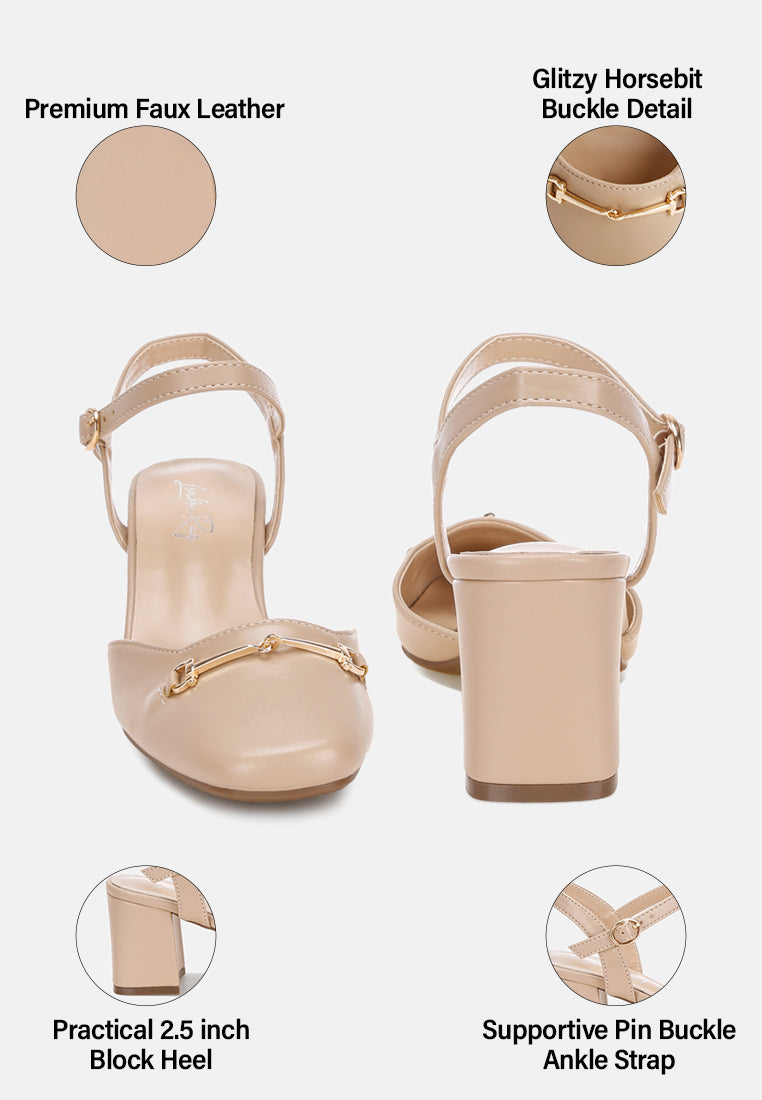 Blitz Close Toe Buckled Sandals