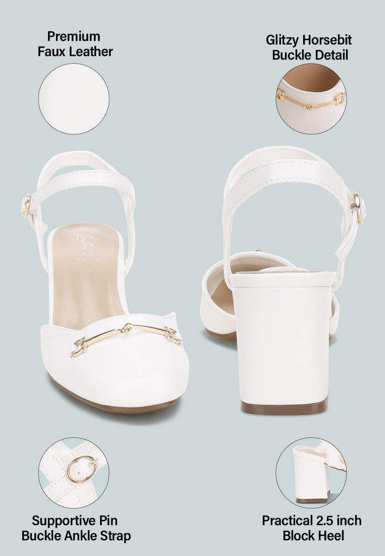 Blitz Close Toe Buckled Sandals