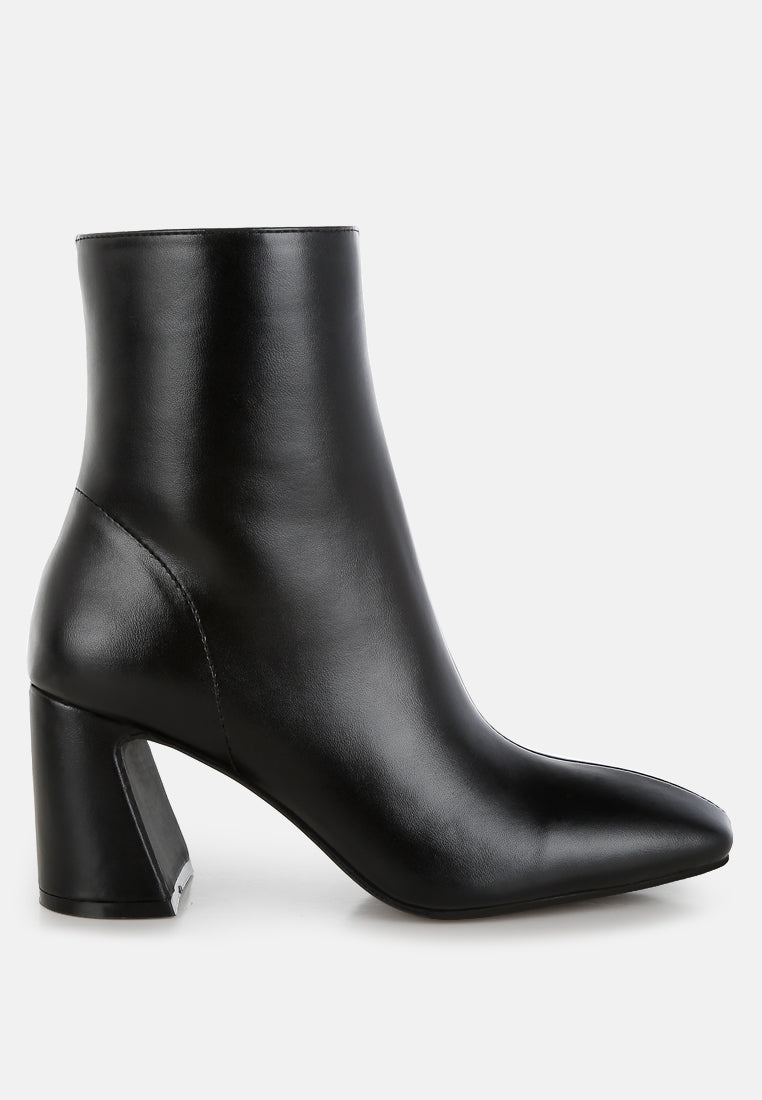 Square Toe Ankle Boots by RAG
