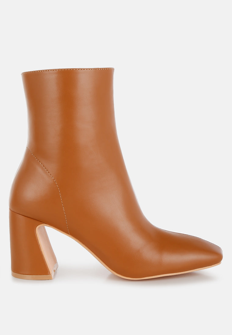 Square Toe Ankle Boots by RAG