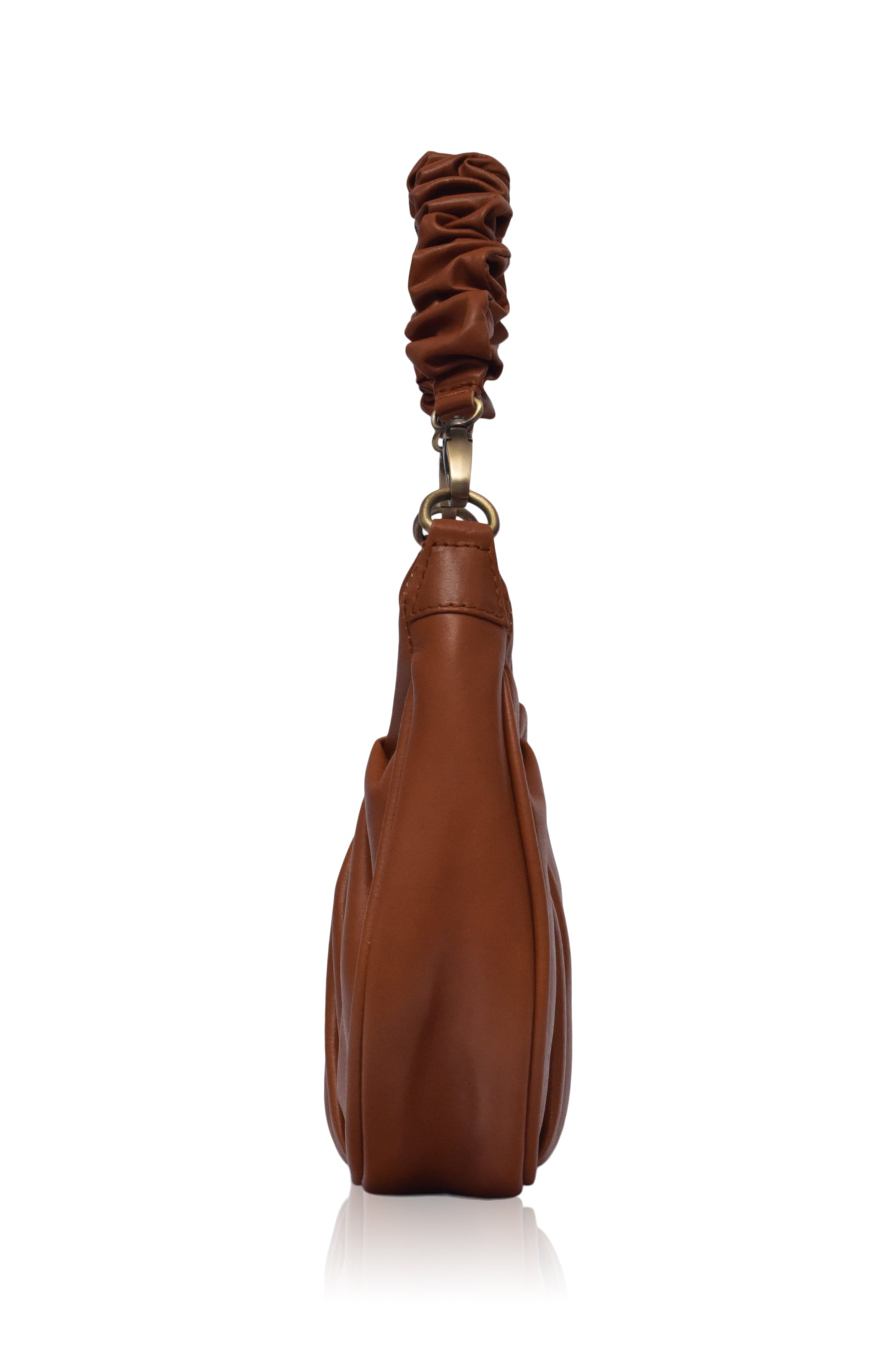 Camille Ruched Leather Bag by Bali ELF