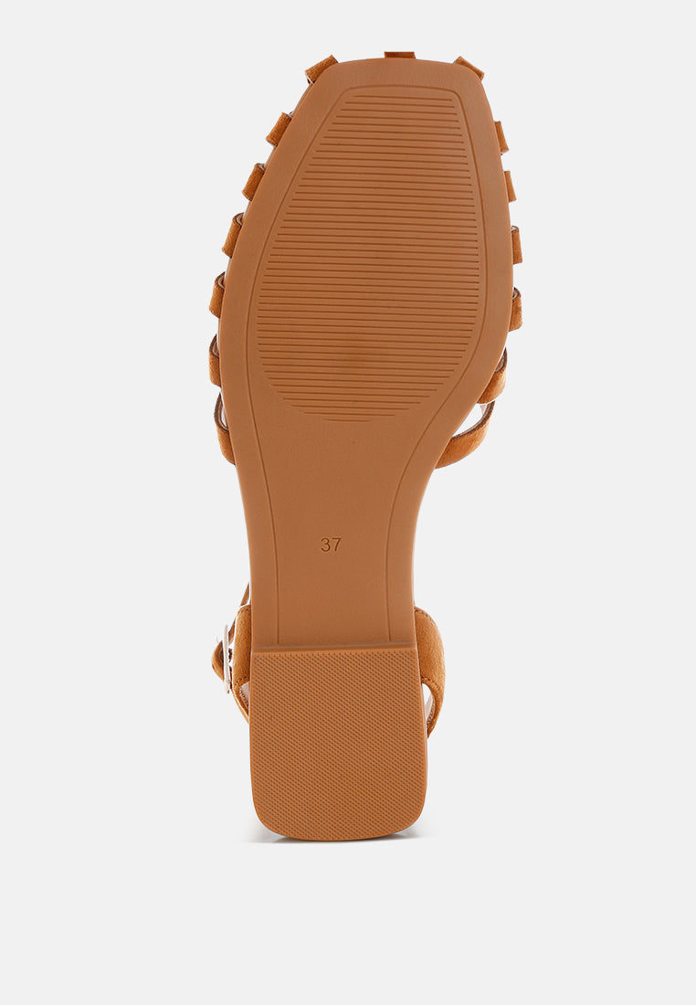 Corvina Bead Embellished Cut Work Flats