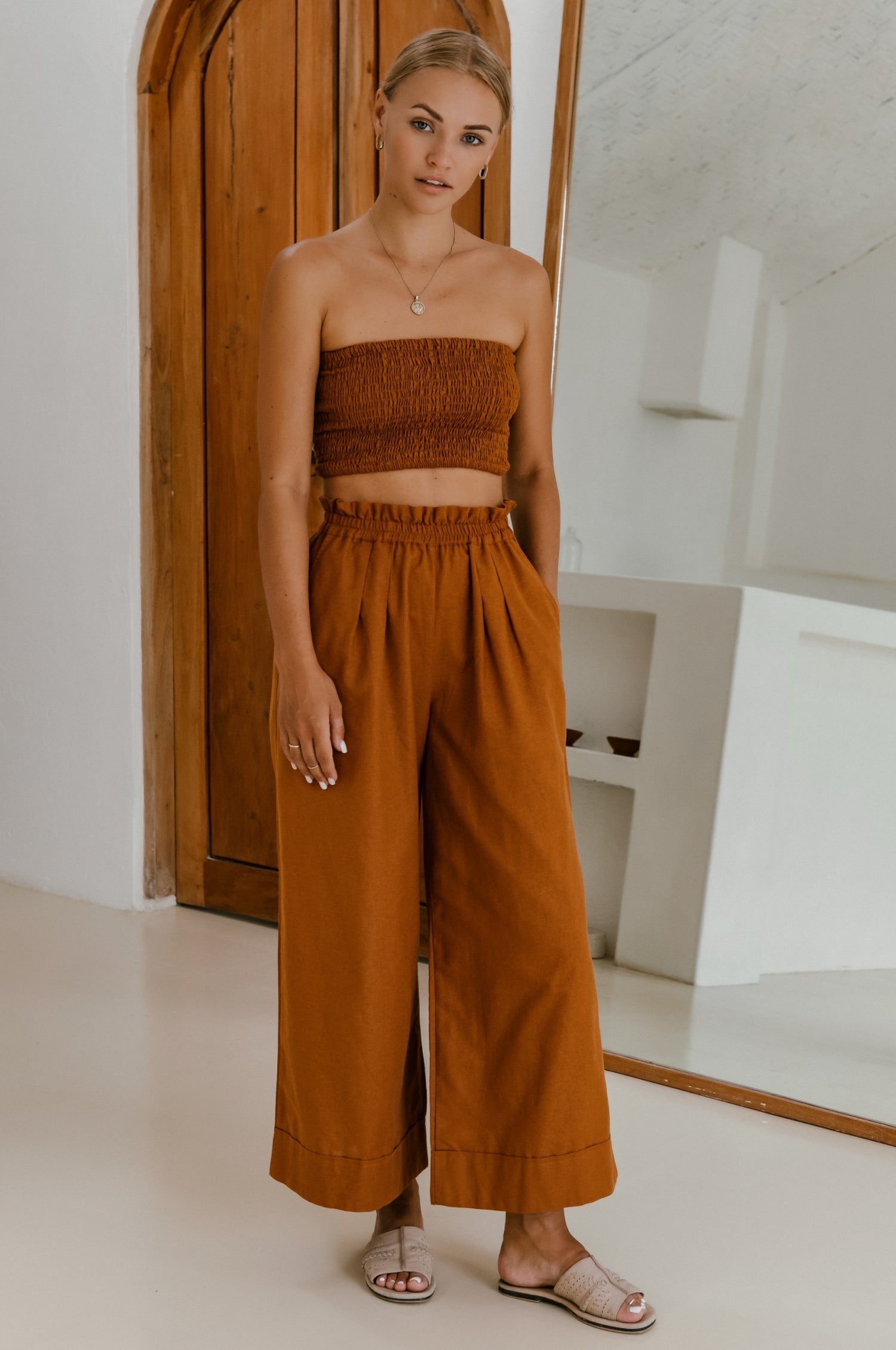 Delhi Linen Pants by Bali Lane