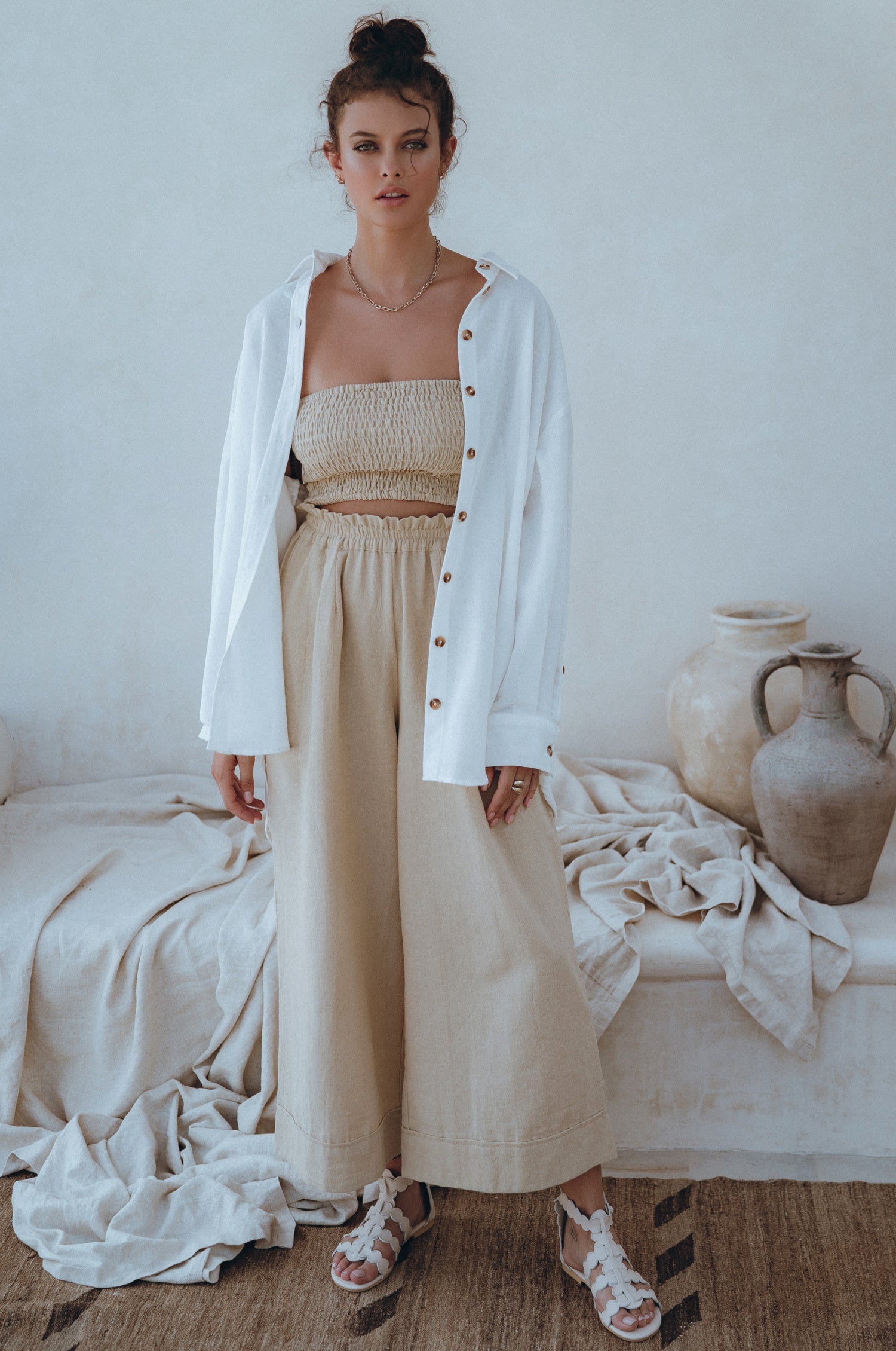 Delhi Linen Pants by Bali Lane