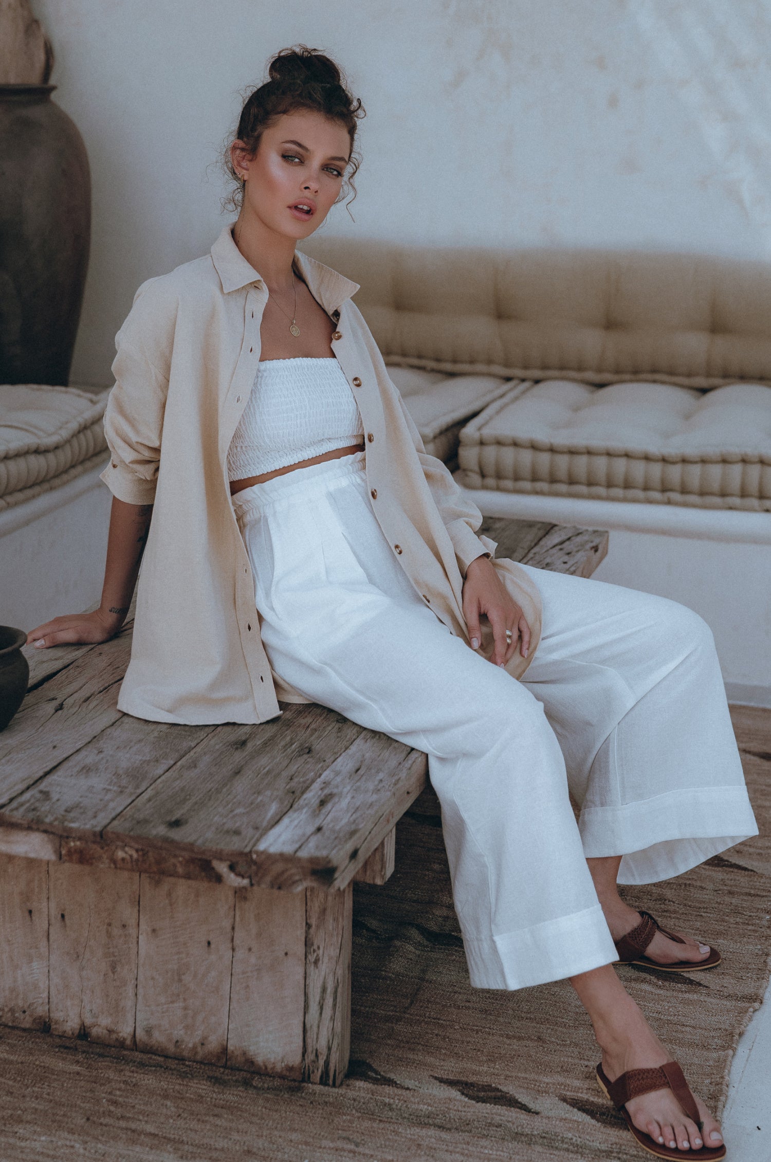 Delhi Linen Pants by Bali Lane