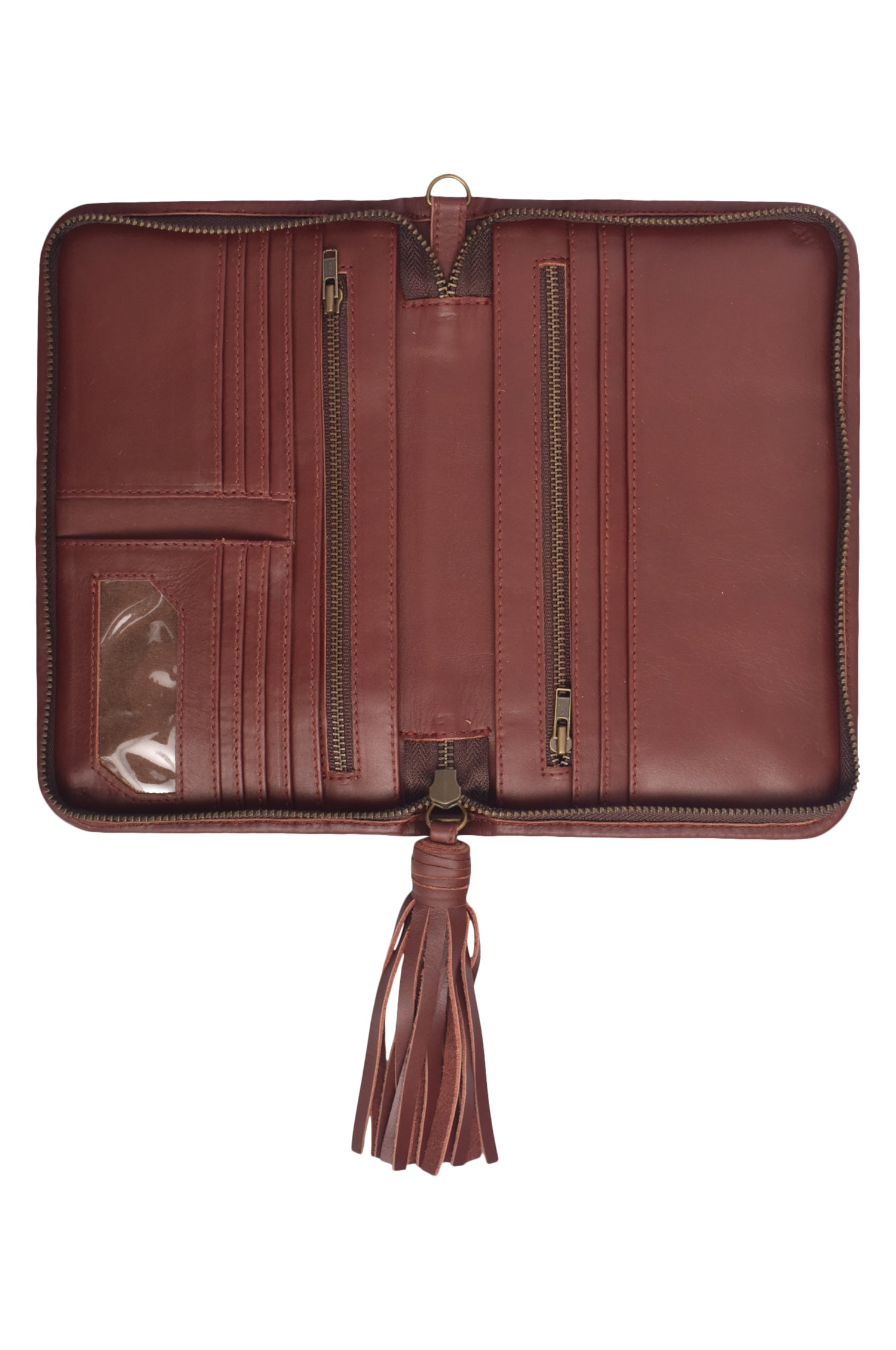 Demure Leather Clutch Wallet by Bali ELF