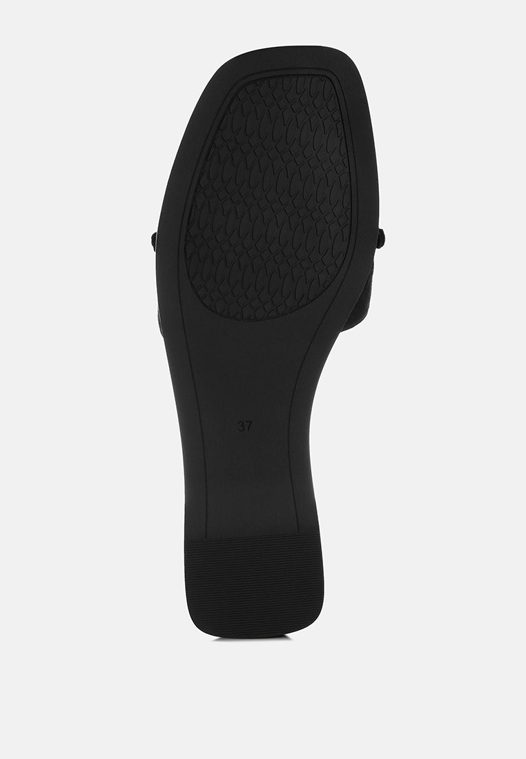 Dinasa Beaded Slip on Flats