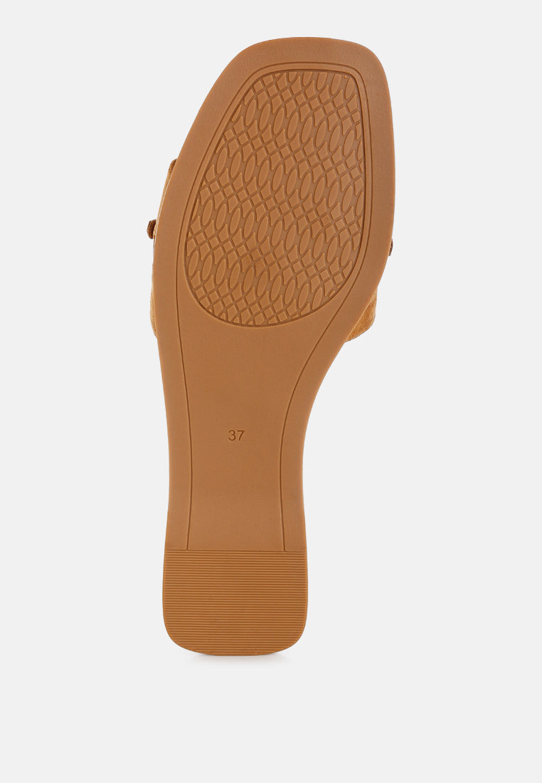 Dinasa Beaded Slip on Flats