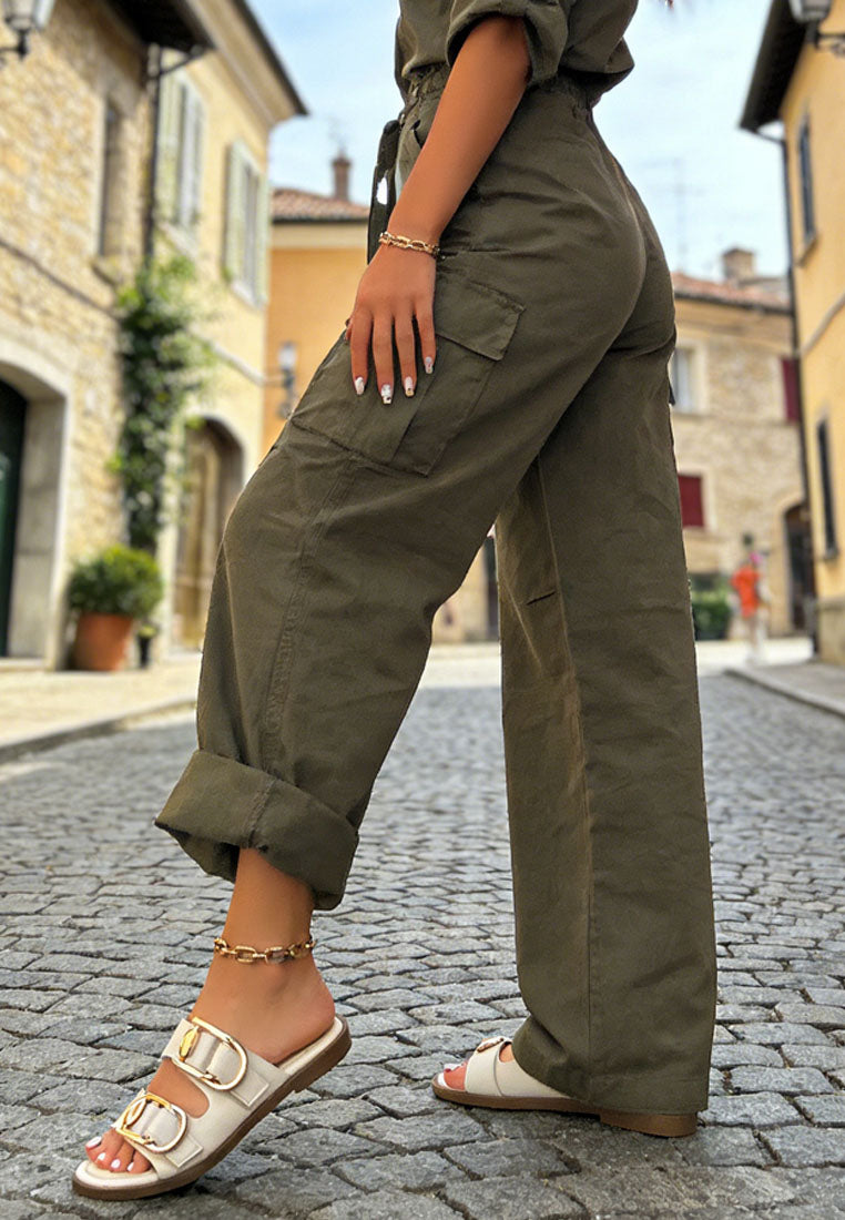 Amahi Dual Strap Slip-on Flats