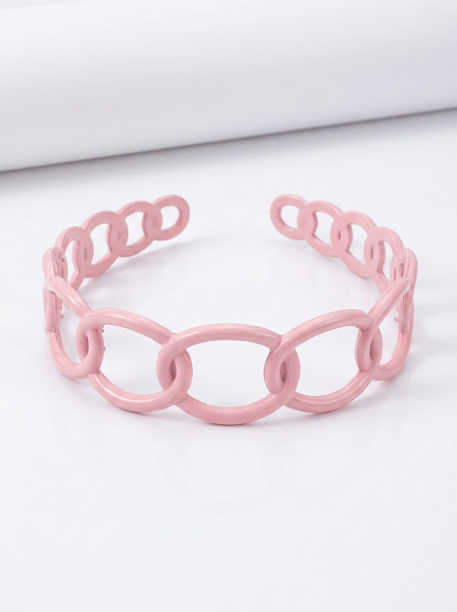 PVC Chain Headband – Edgy Glam