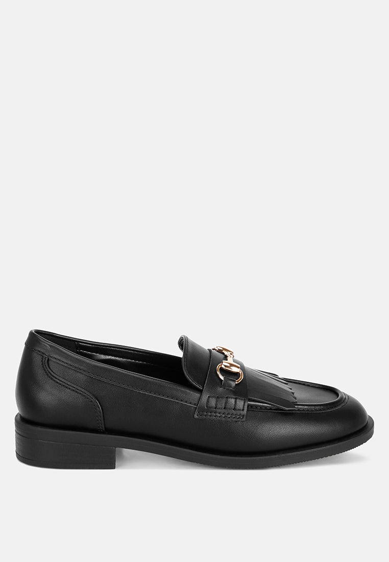 Enola Low Block Heel Loafers