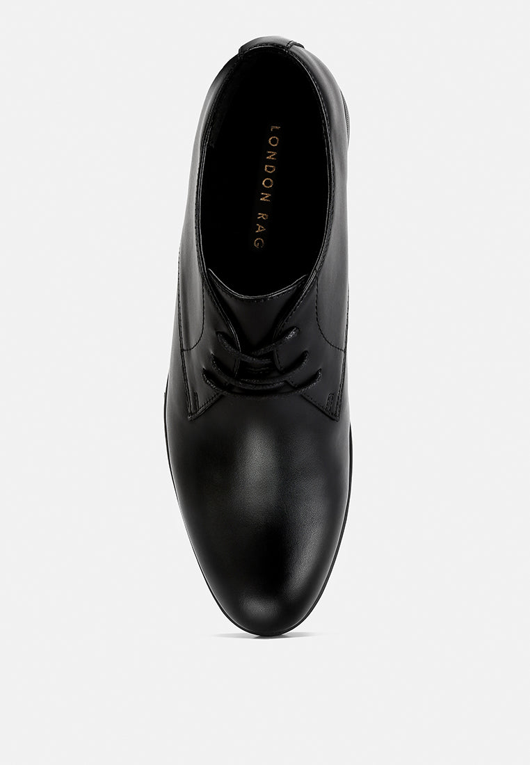 Men's Minimalist Derby Shoes by RAG