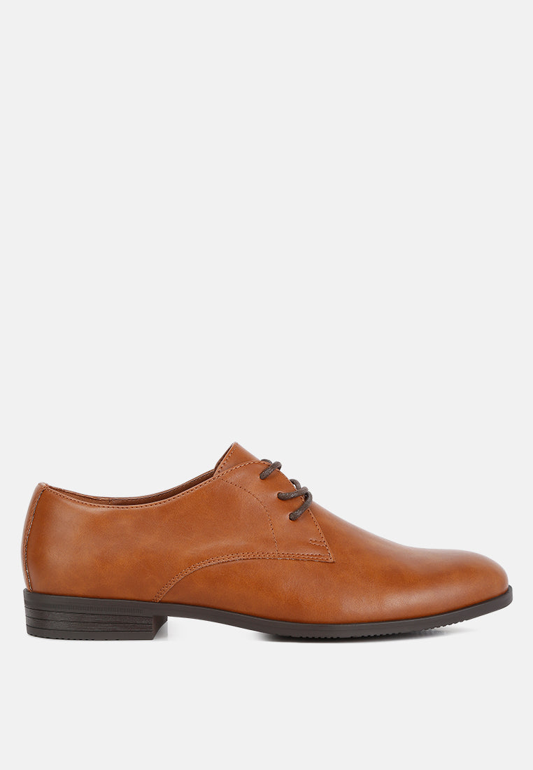 Men's Minimalist Derby Shoes by RAG